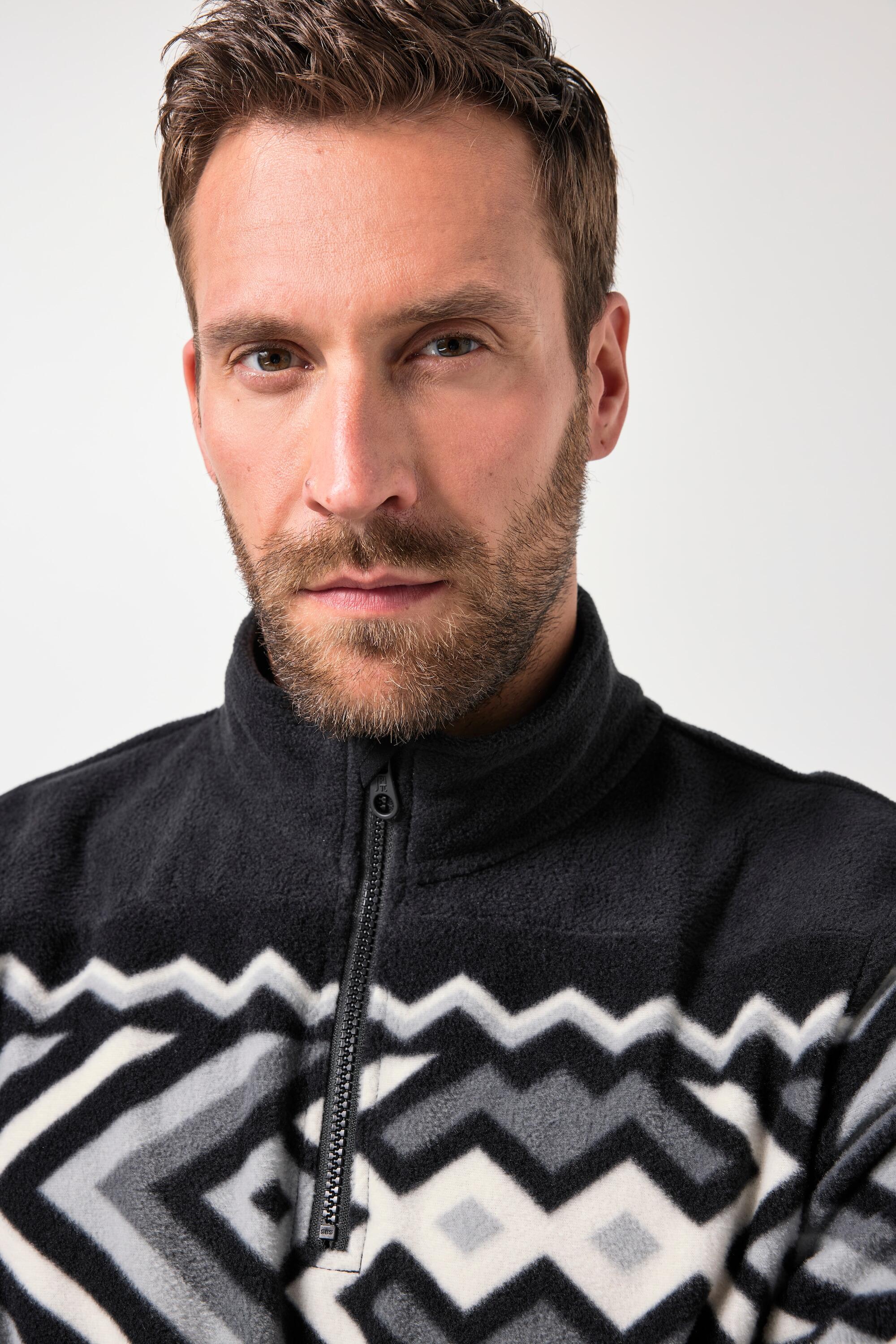 Hommes Pull camionneur en polaire ultralégère level 1 collection Skiwear 2/5