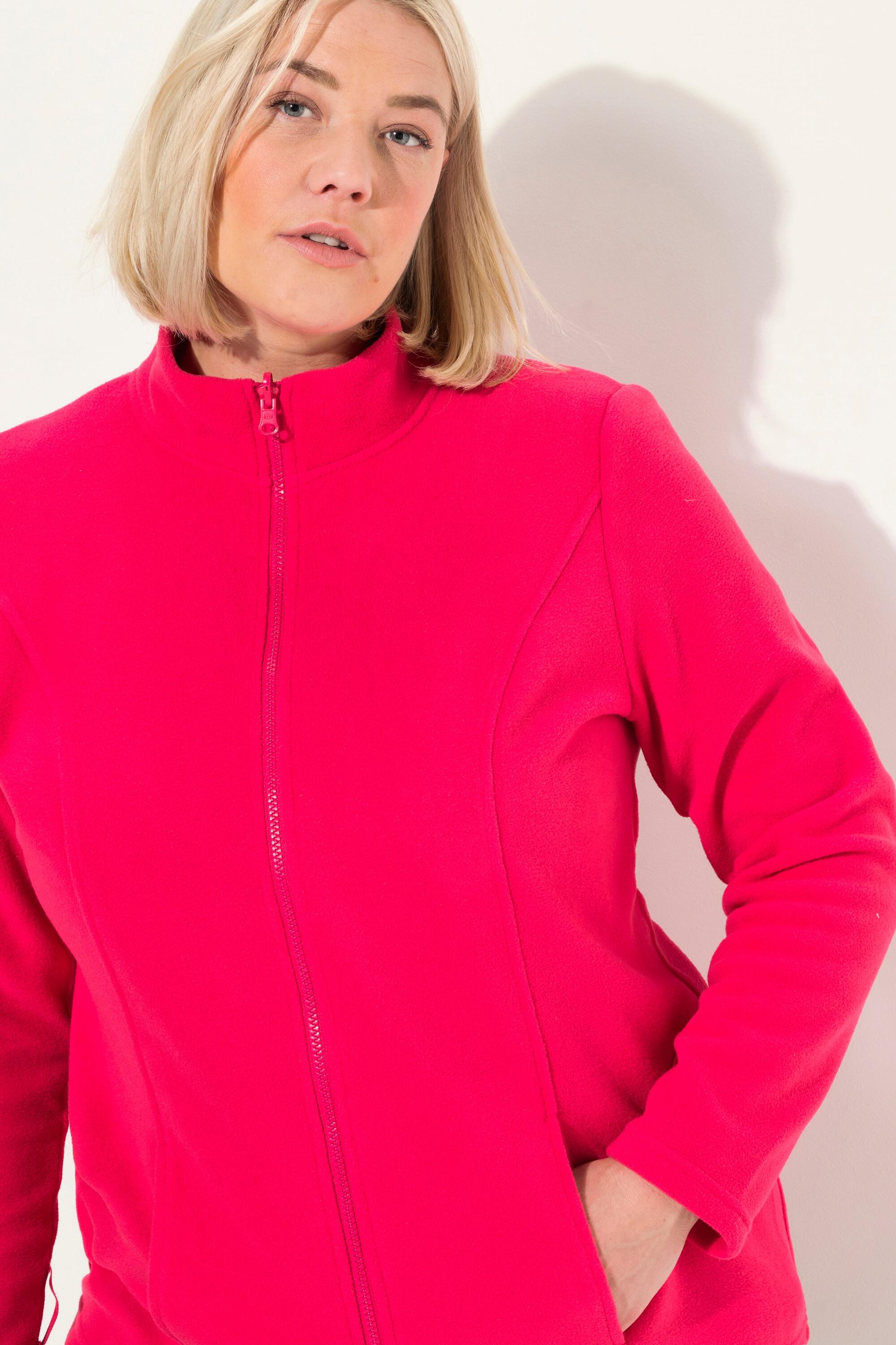 Femme Veste polaire système modulaire col droit 3/6