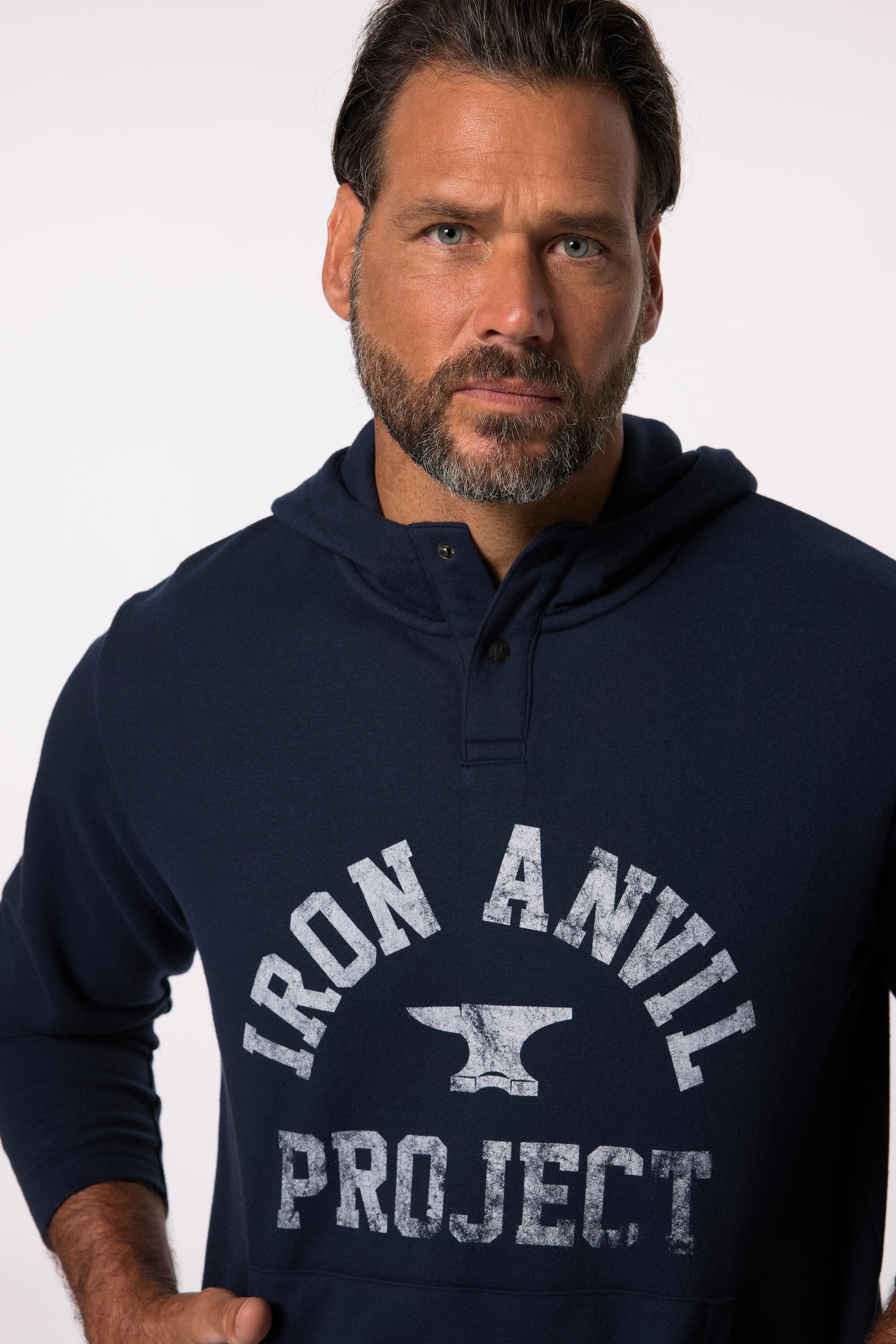 Hommes Sweat à capuche Iron Anvil en molleton collection Fitness 2/5