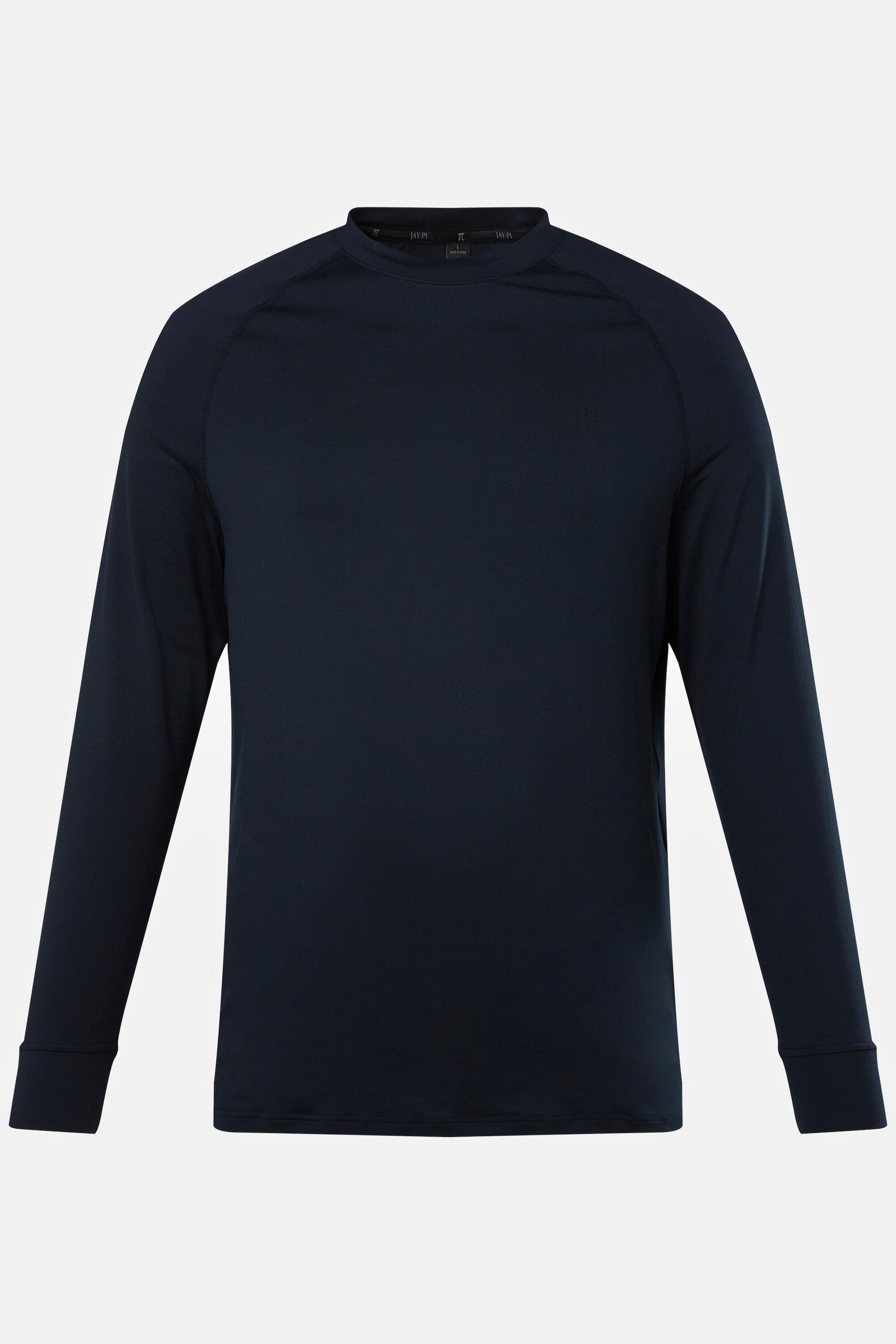 Hommes T-shirt de surf. Manches longues et col rond. Protection UV 3/5