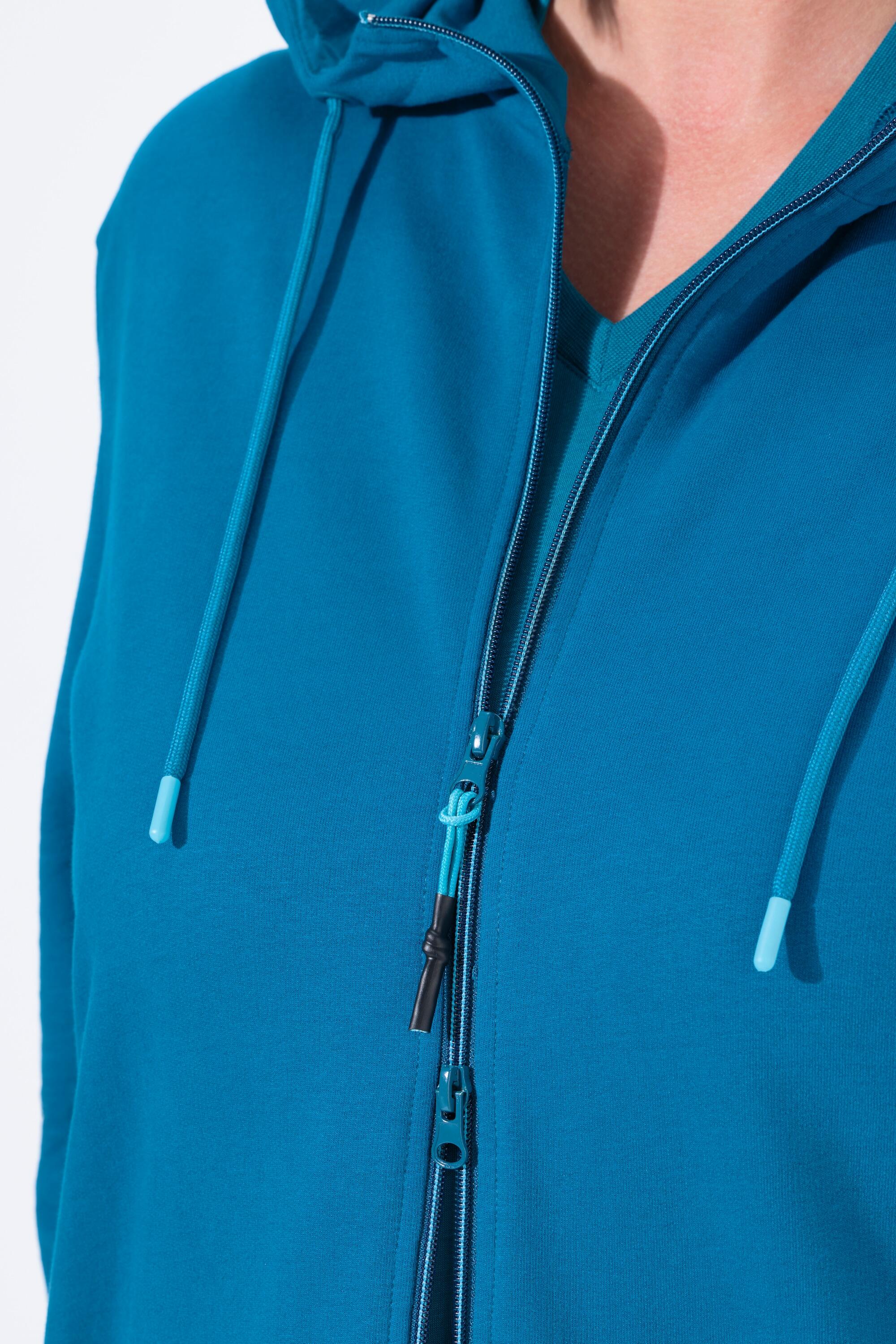 Femme Veste oversize en molleton passepoil fantaisie 5/7