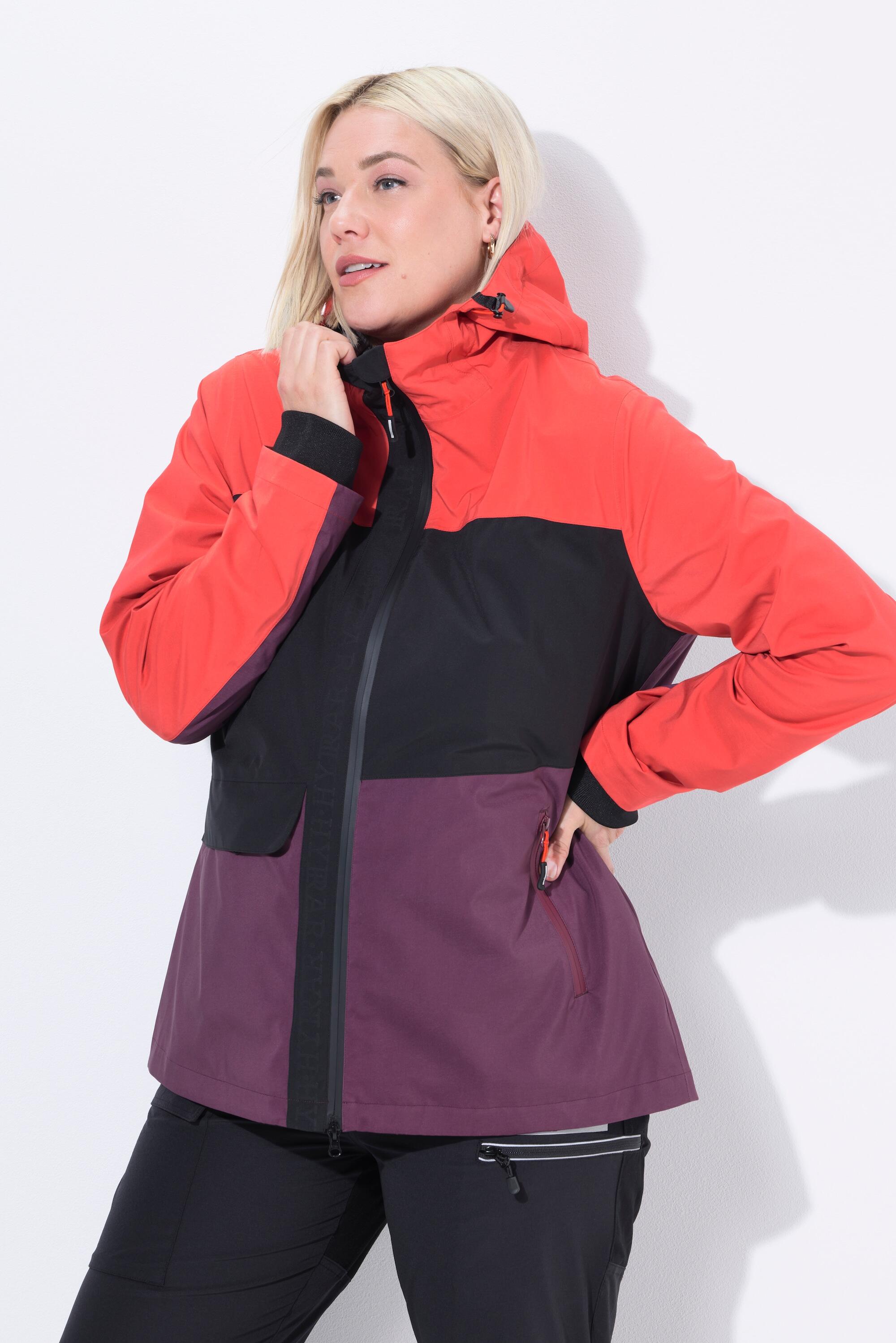 Femme Veste de pluie HYPRAR à capuche modèle imperméable label OEKO-TEX 6/7