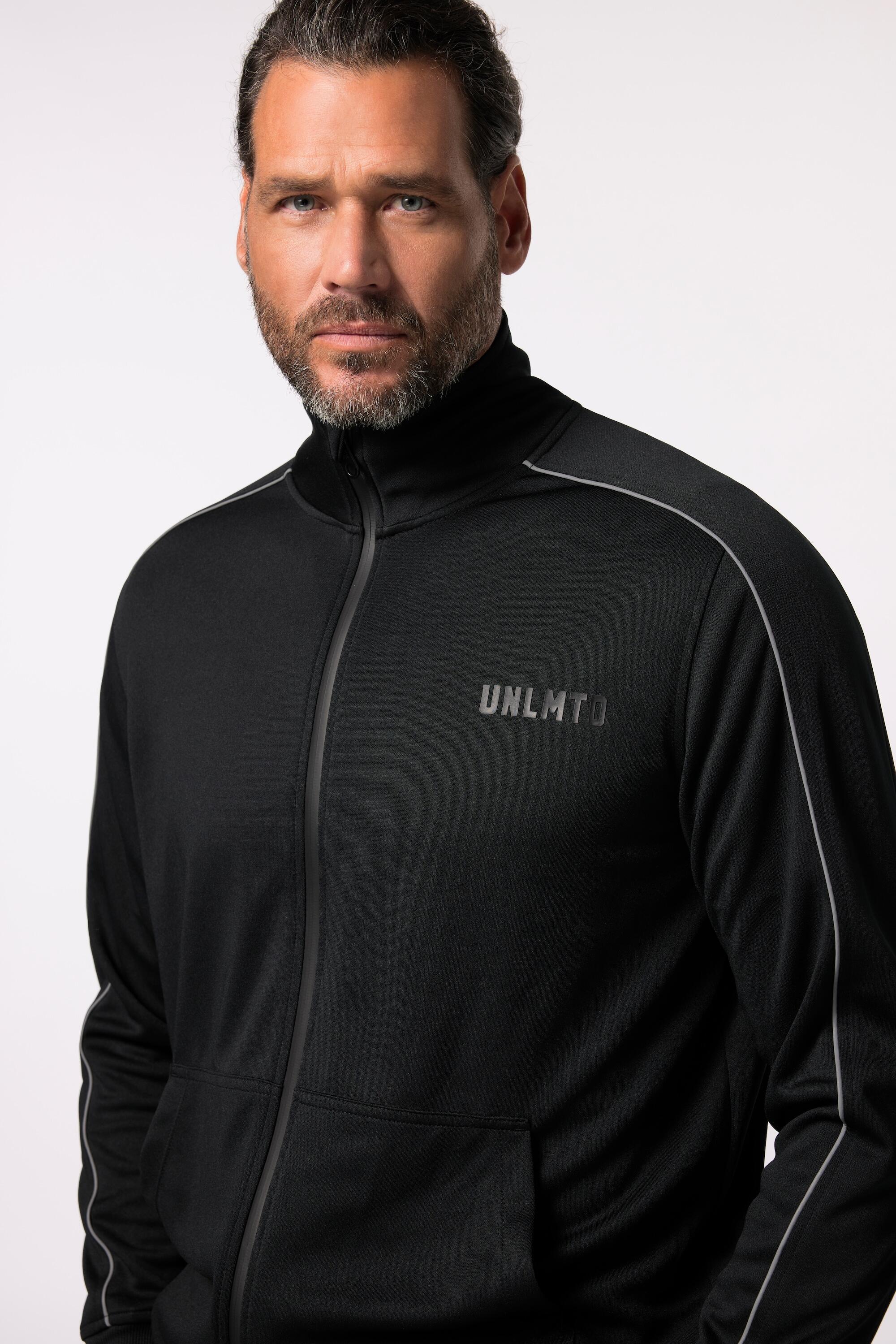 Hommes Veste en molleton collection Fitness col montant et technologie QuickDry 3/7