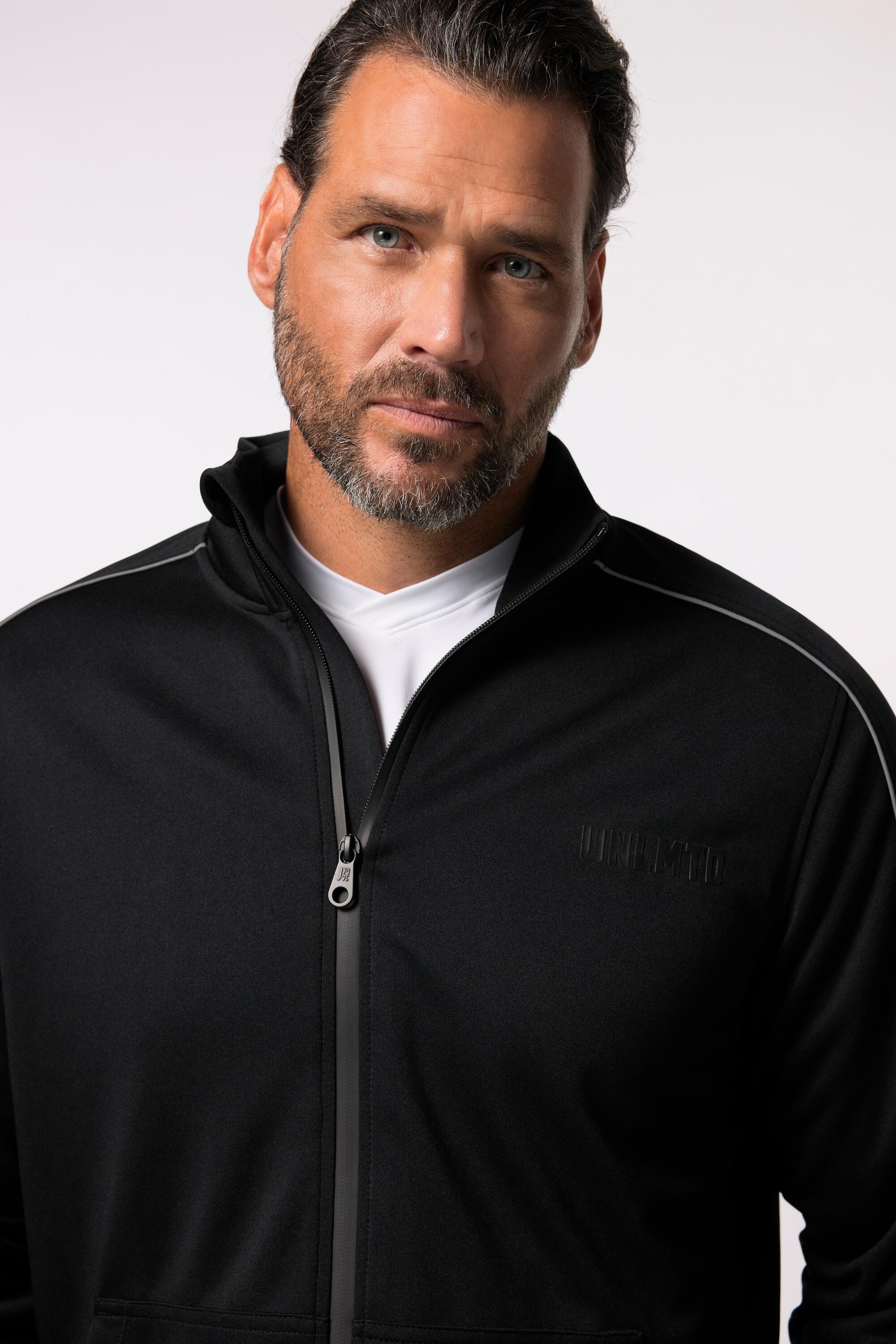 Hommes Veste en molleton collection Fitness col montant et technologie QuickDry 2/7