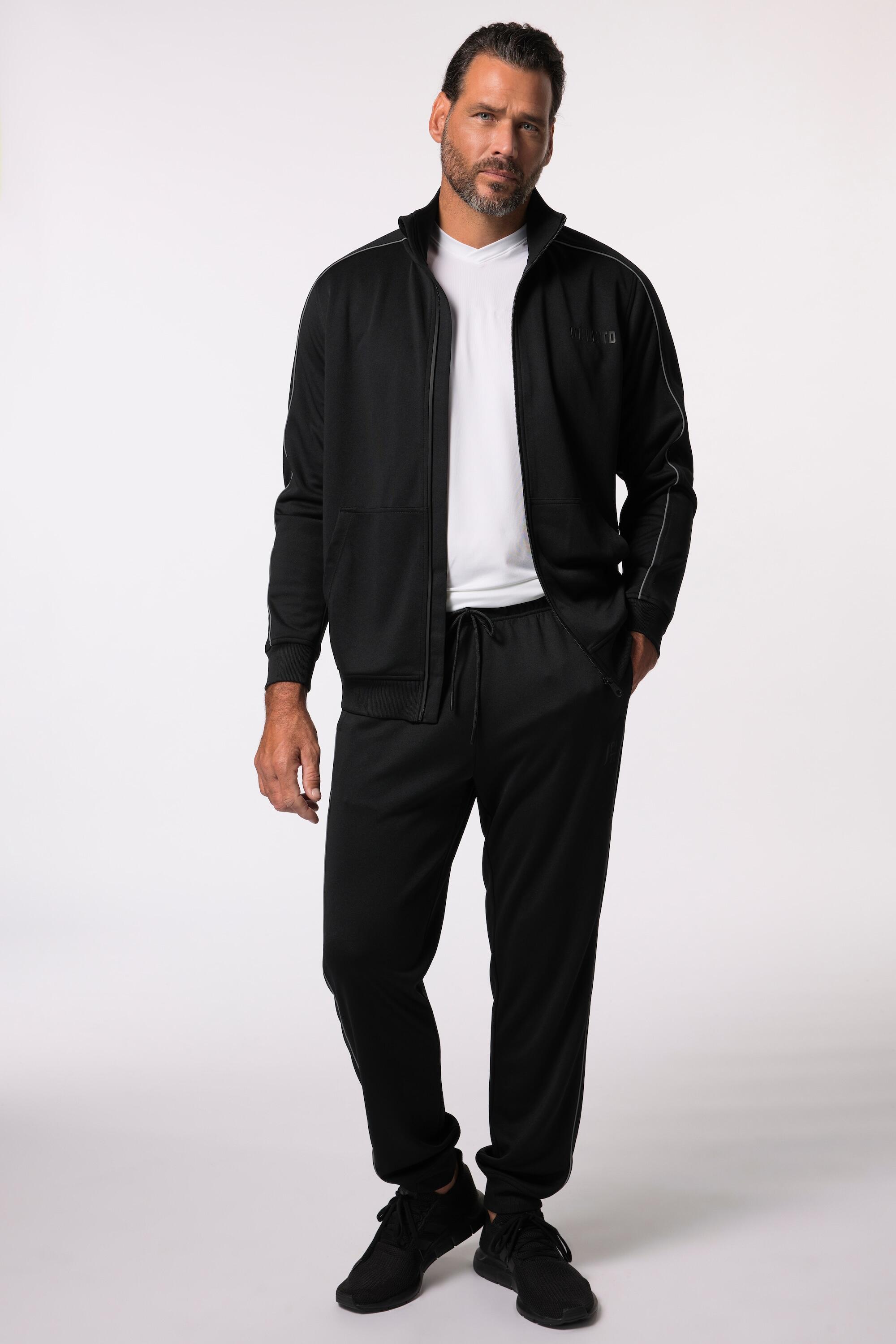 Hommes Veste en molleton collection Fitness col montant et technologie QuickDry 4/7