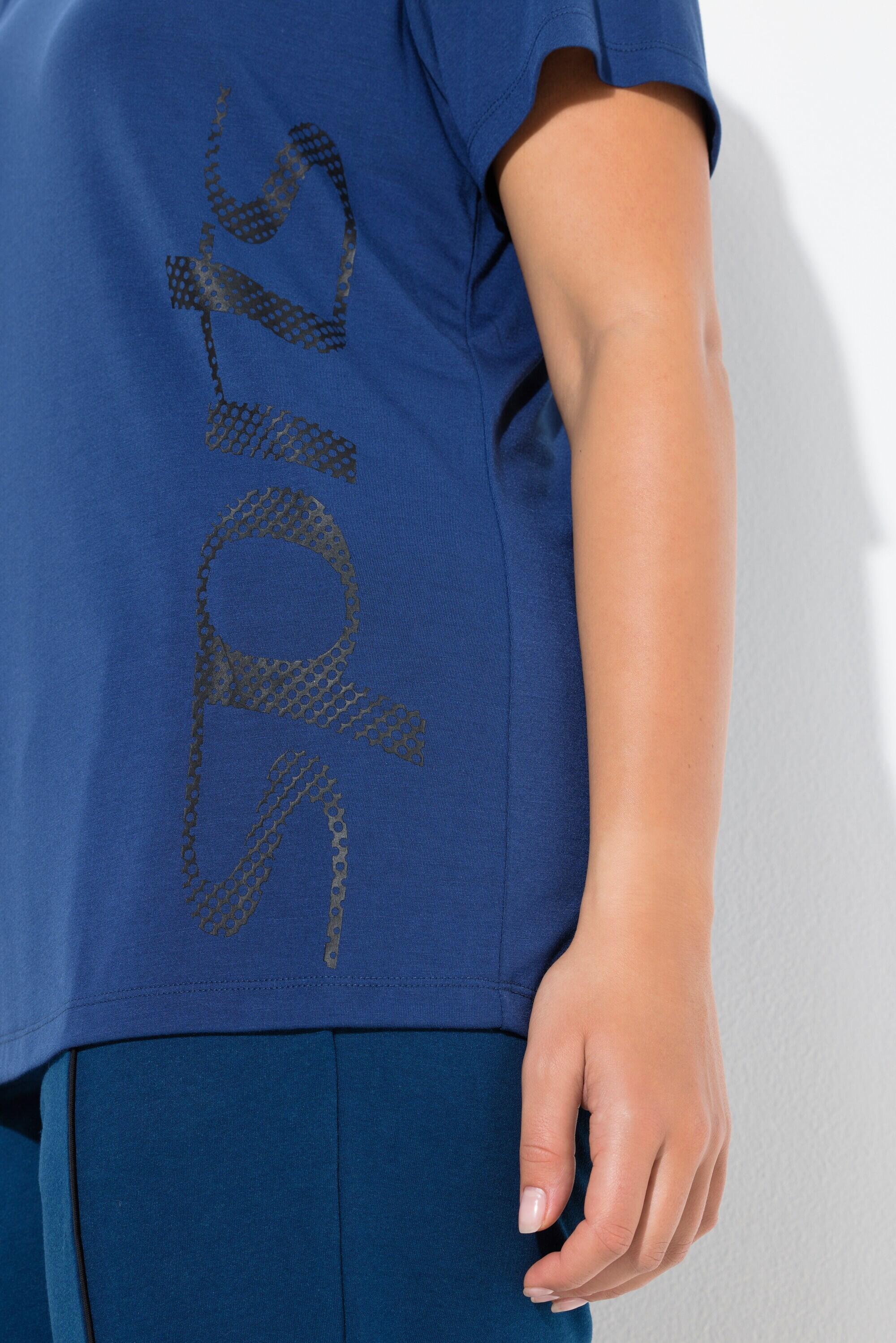 Femme T-shirt technique col en V et manches courtes traitement antibactérien 3/6