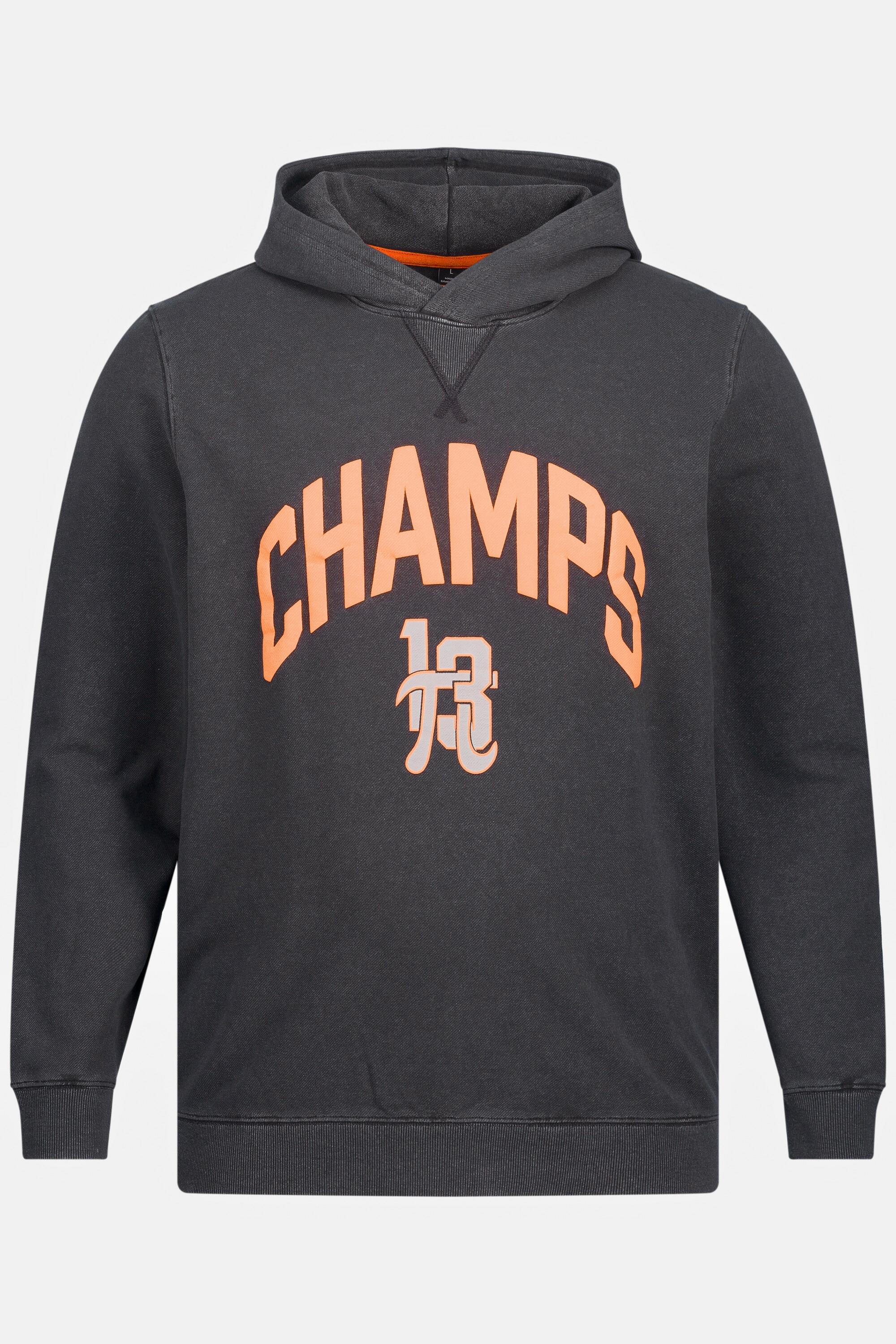 Hommes Sweat-shirt à capuche collection Fitness. Look vintage. 3/4