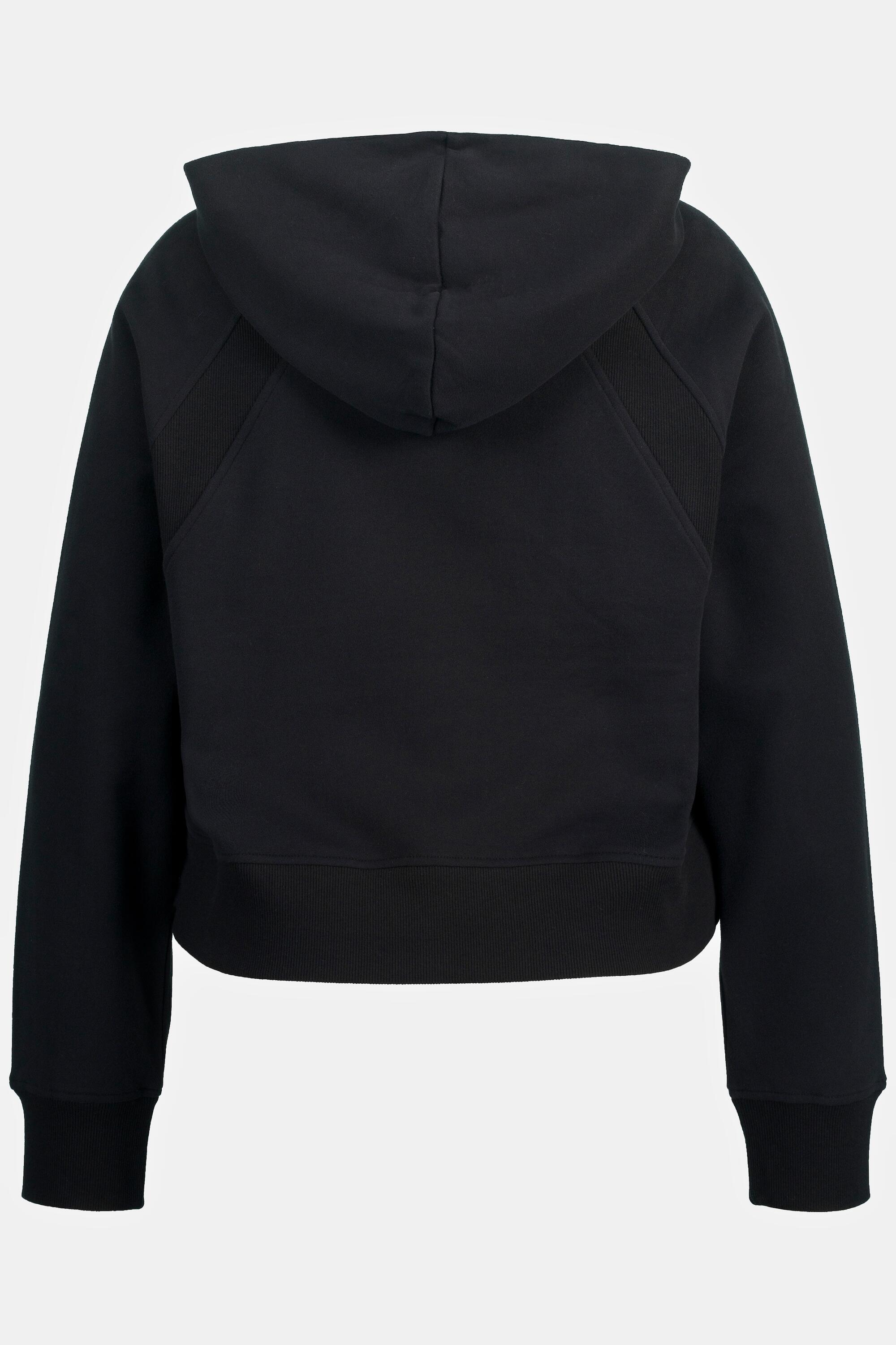 Dames hoodie korte snit lange mouwencapuchonshirt 6/6