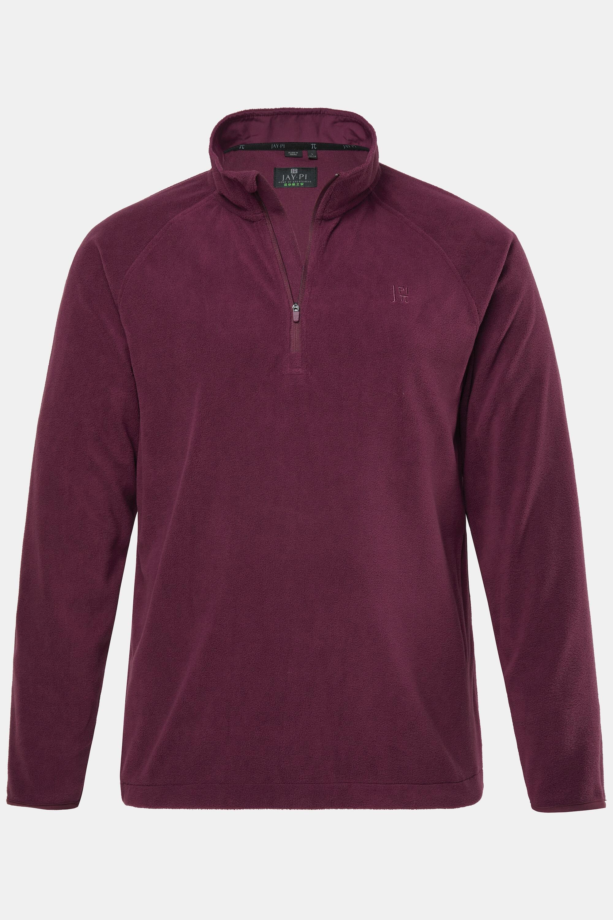 Hommes Pull camionneur en polaire collection Outdoor ventre confort et col zippé 5/6