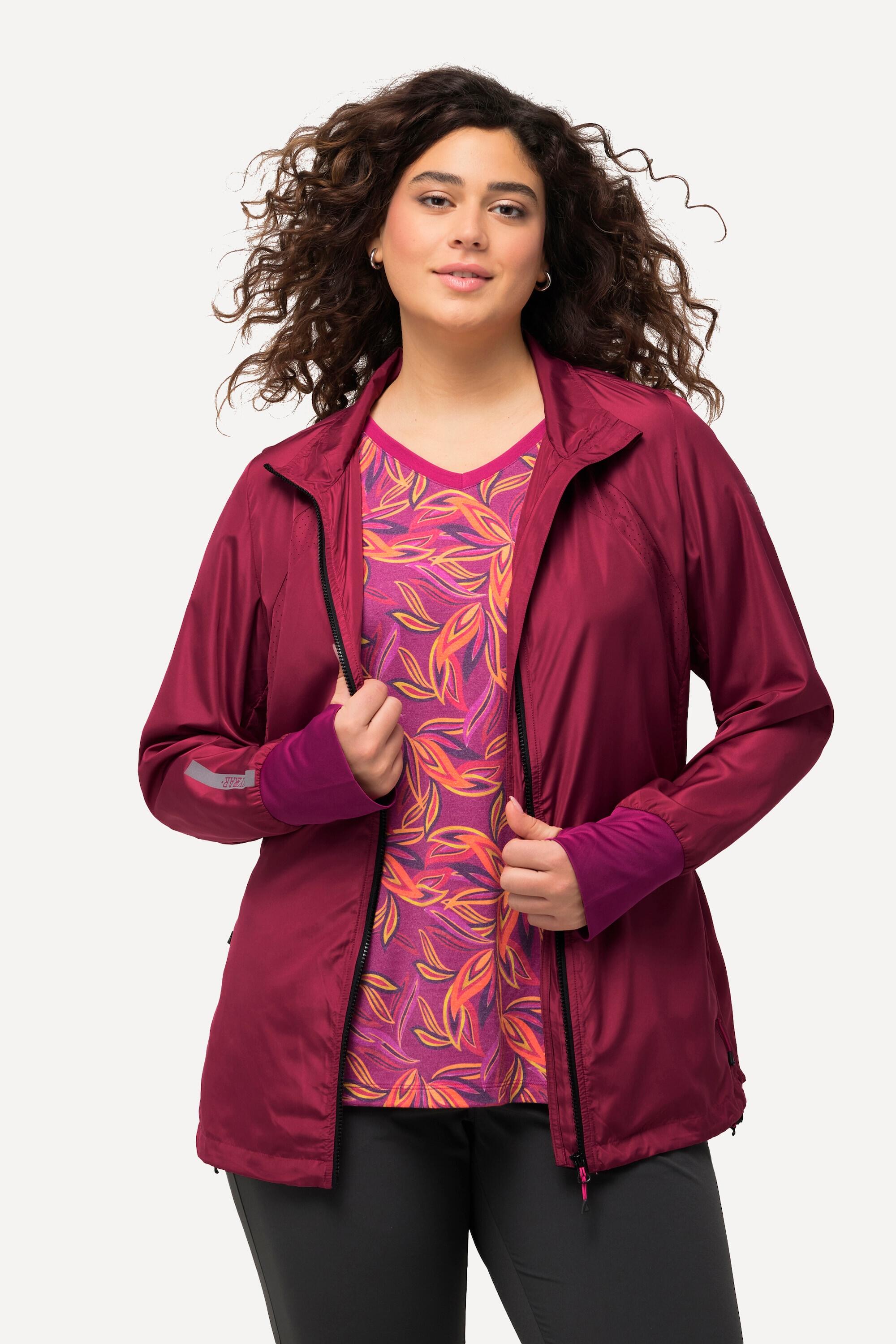 Femme Veste légère HYPAR à col montant et cordon coulissant matière recyclée 4/5
