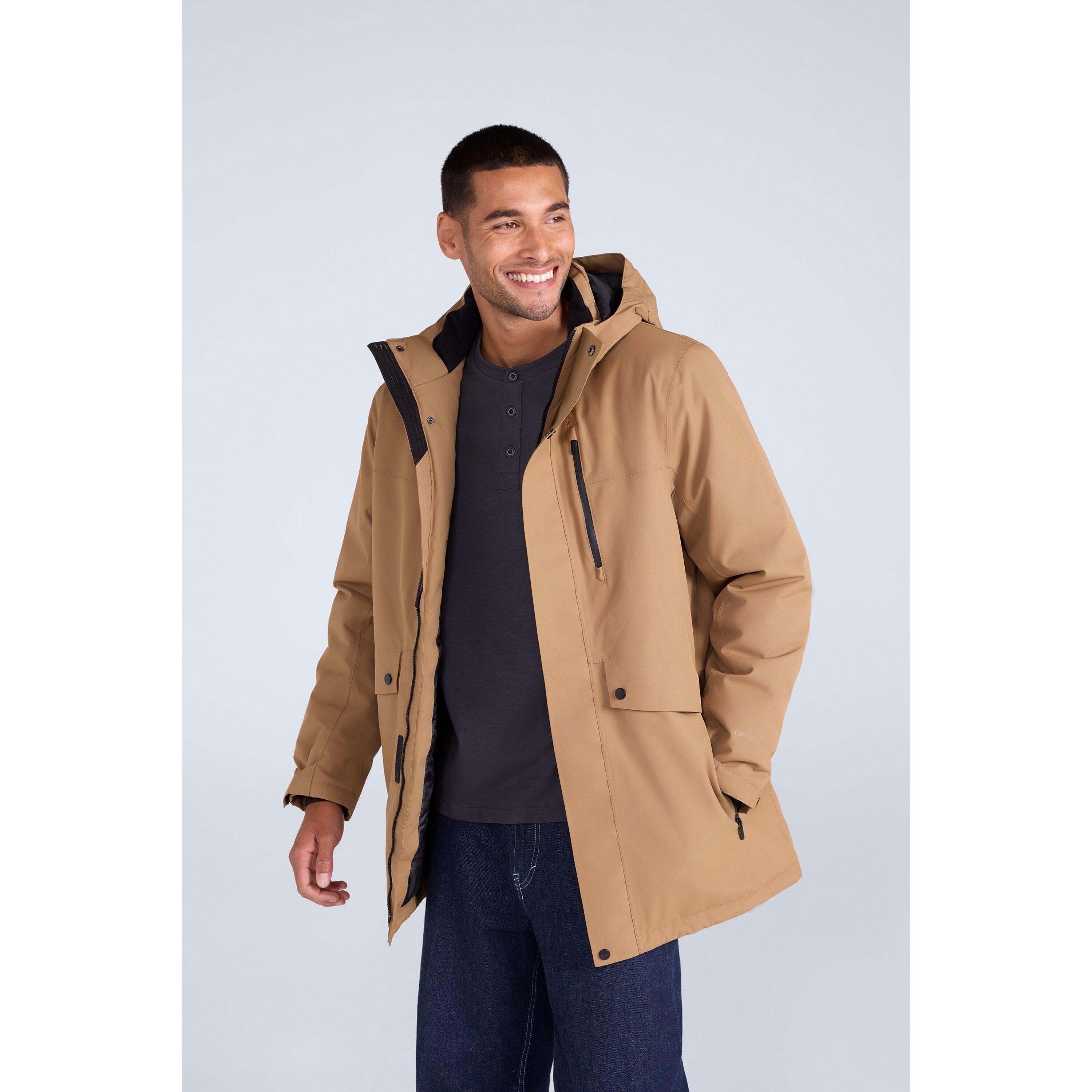 Animal Mens Lisbon Waterproof Parka