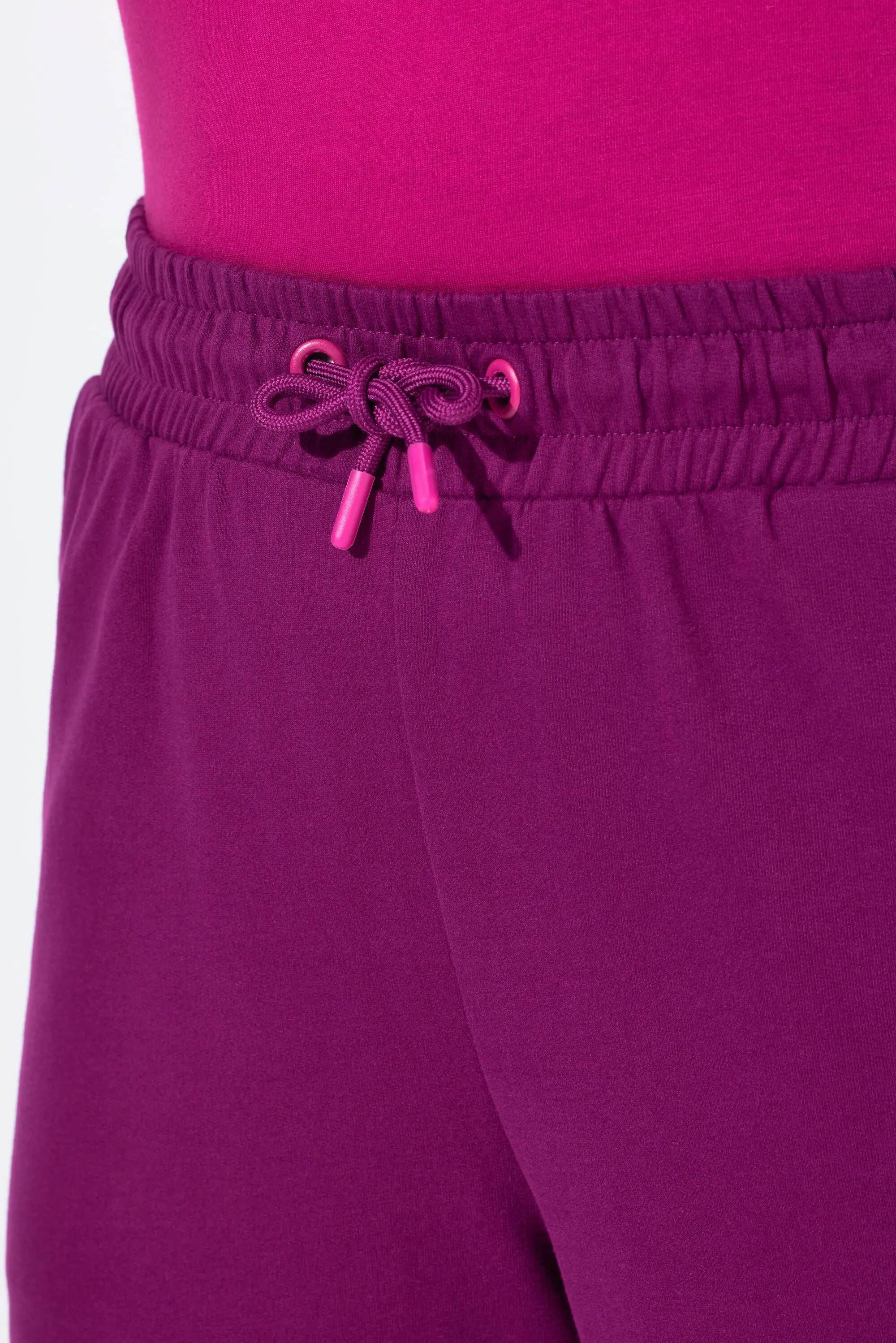 Dames Joggingbroek paspel opzij elastische tailleband elastische zoom 9/13