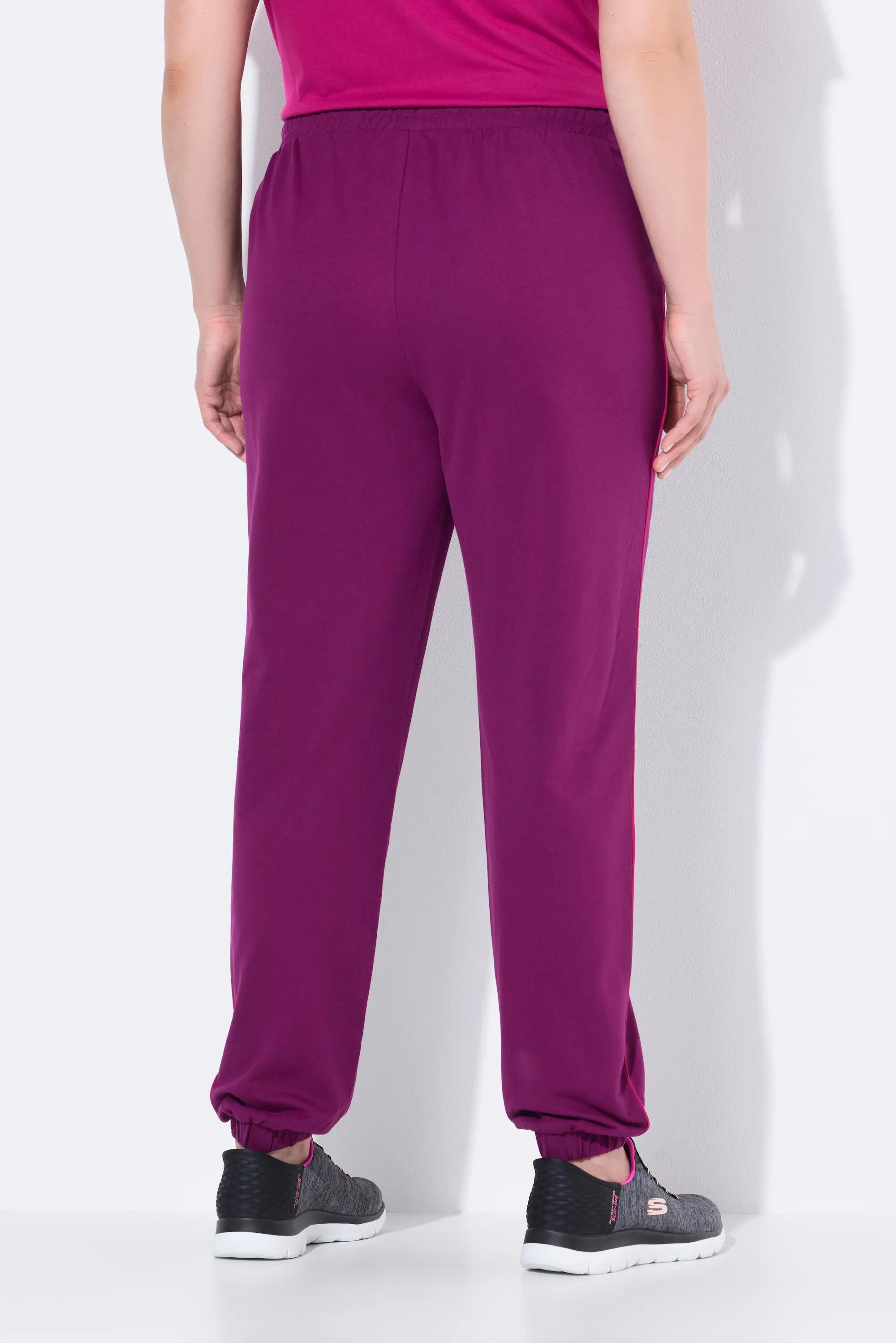 Dames Joggingbroek paspel opzij elastische tailleband elastische zoom 8/13