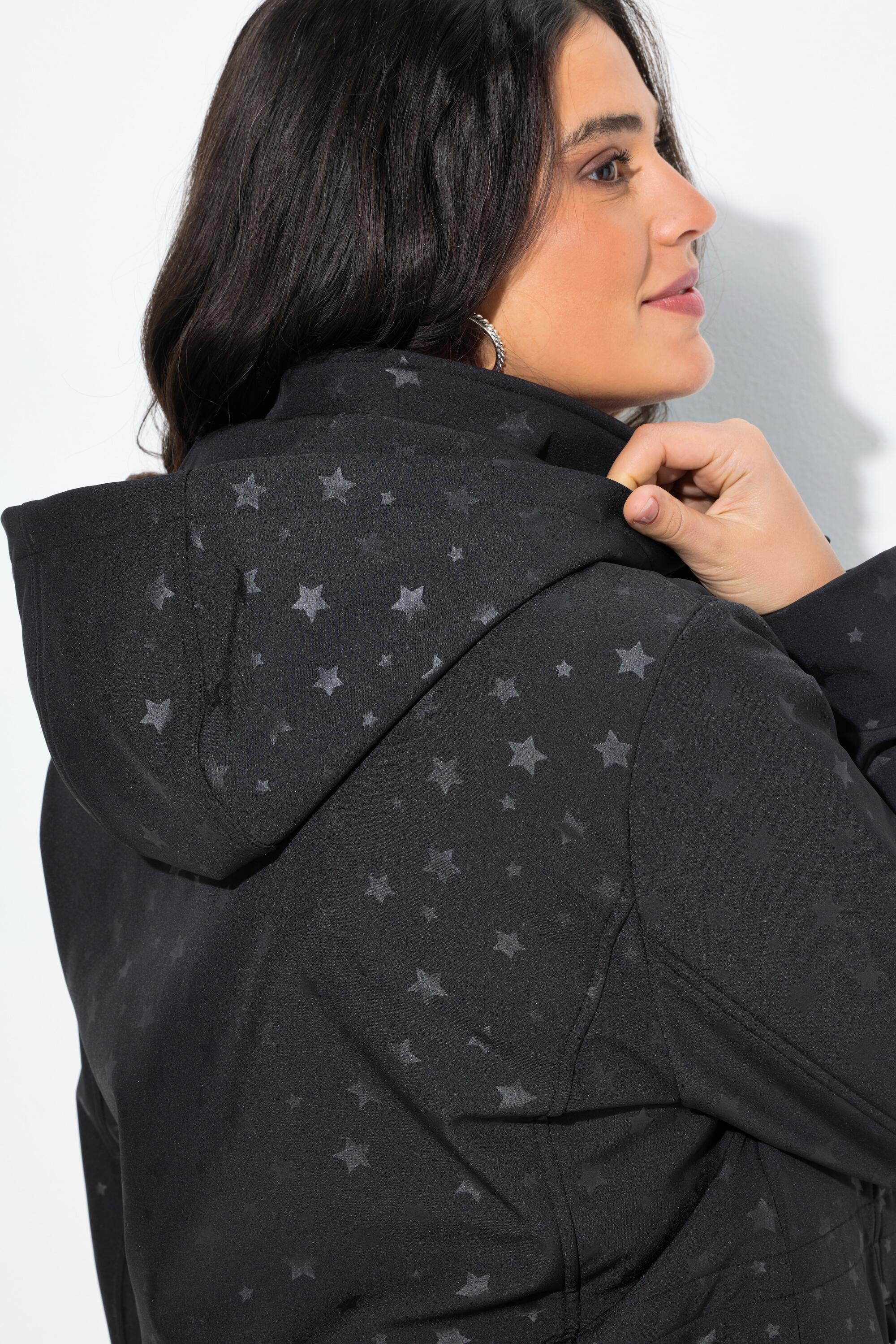 Femme Veste softshell HYPRAR imperméable capuche amovible et fente au bas du dos 3/7