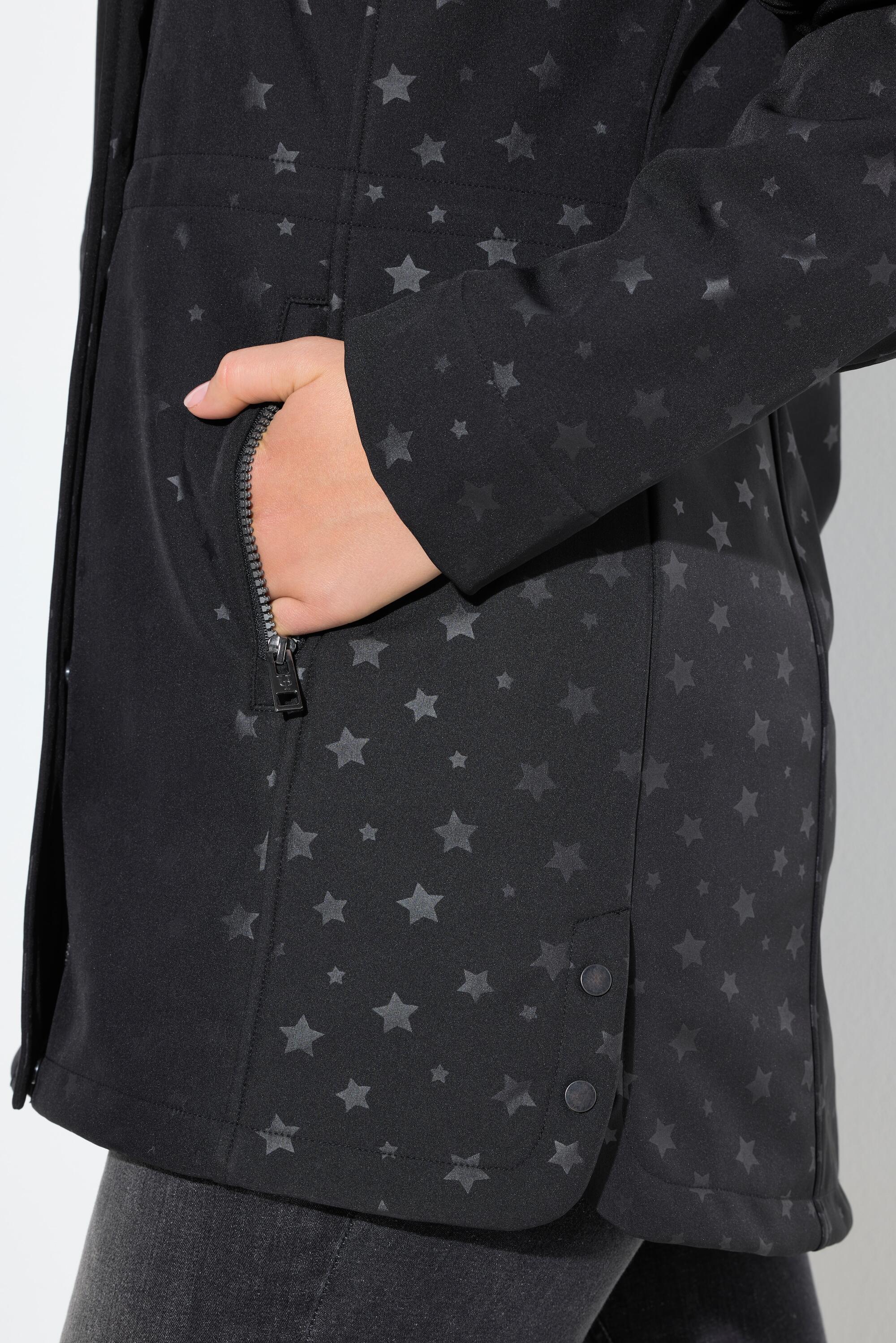 Femme Veste softshell HYPRAR imperméable capuche amovible et fente au bas du dos 5/7