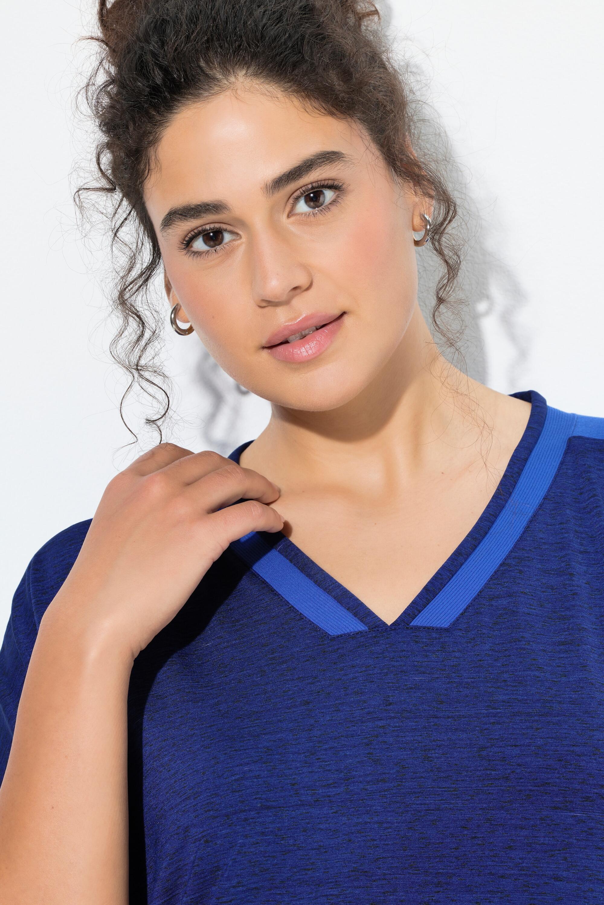 Femme T-shirt technique antibactérien col en V et manches courtes 4/6
