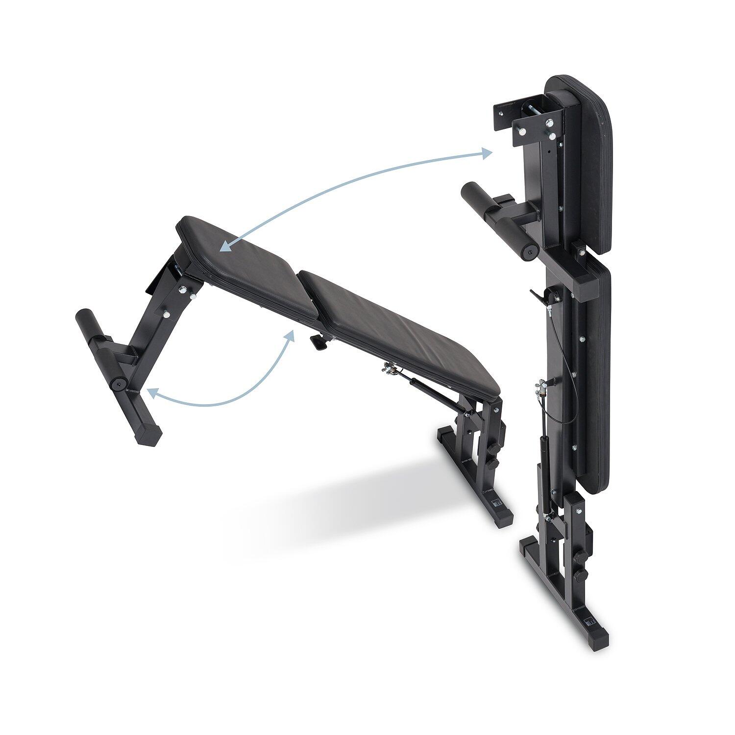 Trainingsbank klappbar Gewichtheben Unisex 6/6
