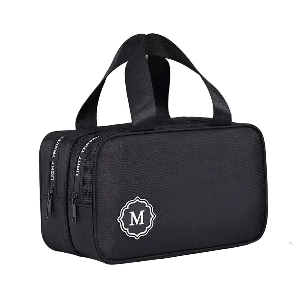 NNEOBA Double-Layer Travel Organizer Black
