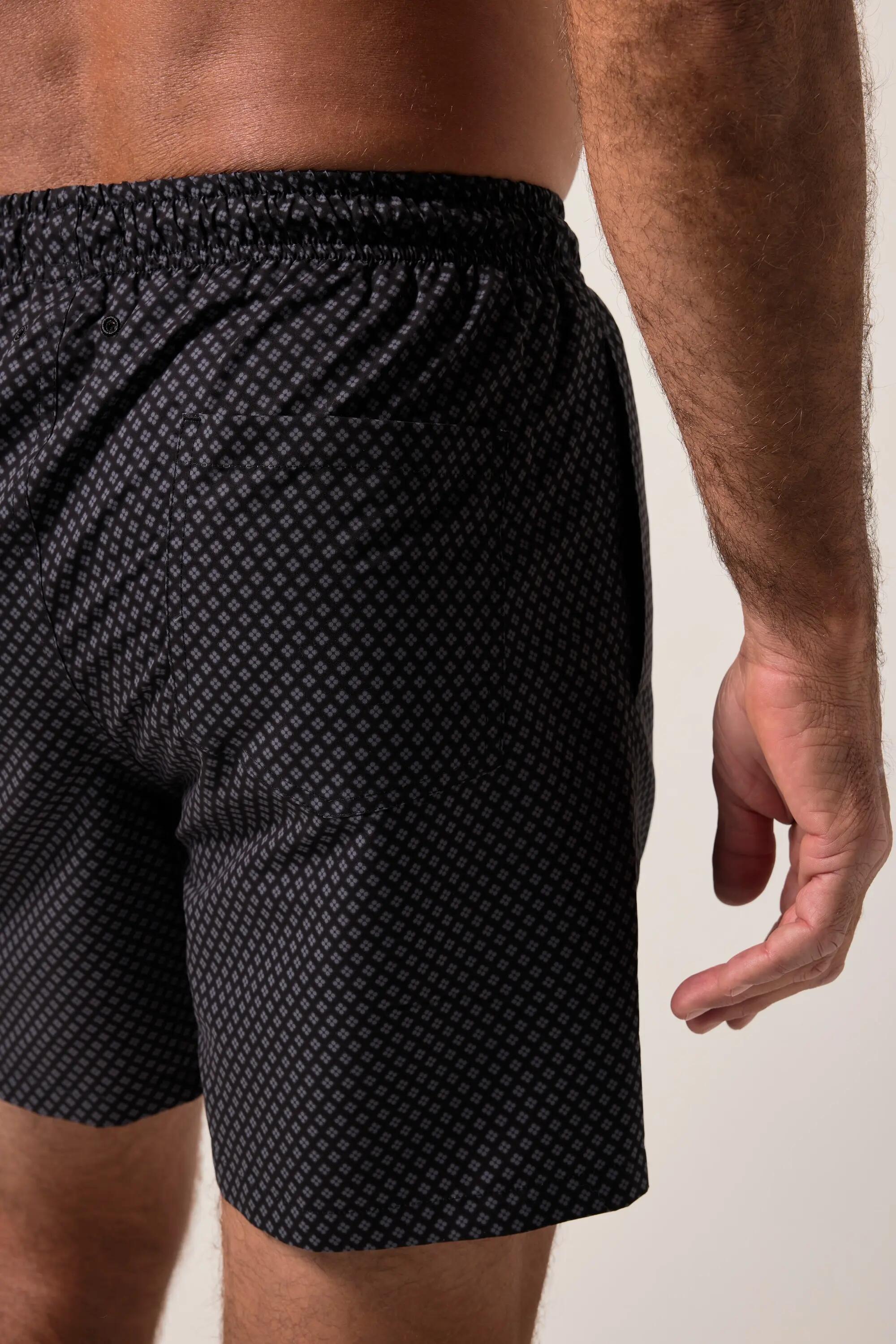 Herren Badeshorts Beachwear Elastikbund 7/9