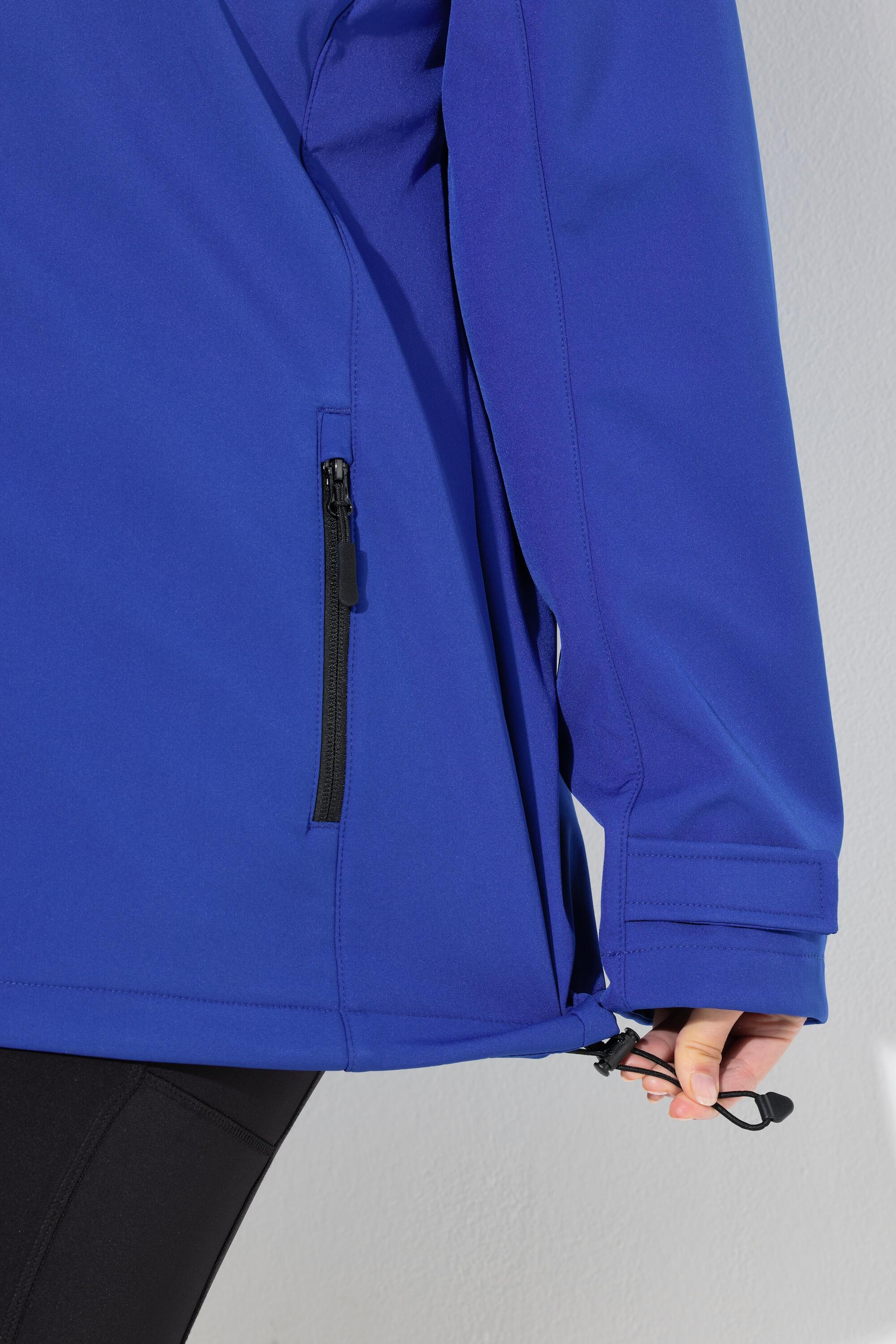 Femme Veste Softshell HYPRAR déperlante matière stretch et imprimé réfléchissant 4/7