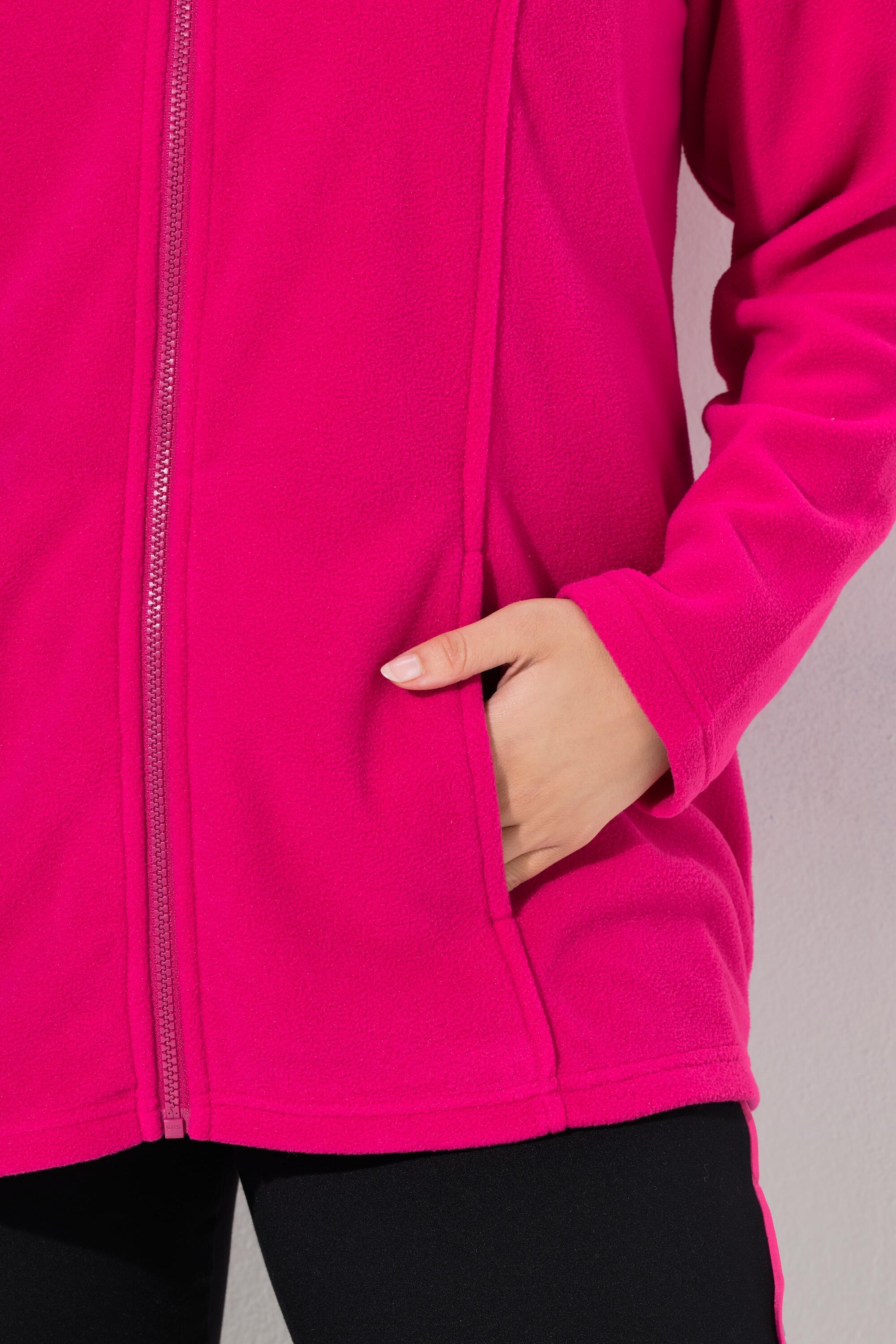 Femme Veste polaire système modulaire col droit 4/7