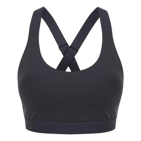 Brassière De Sport Femme (Gris Charbon)