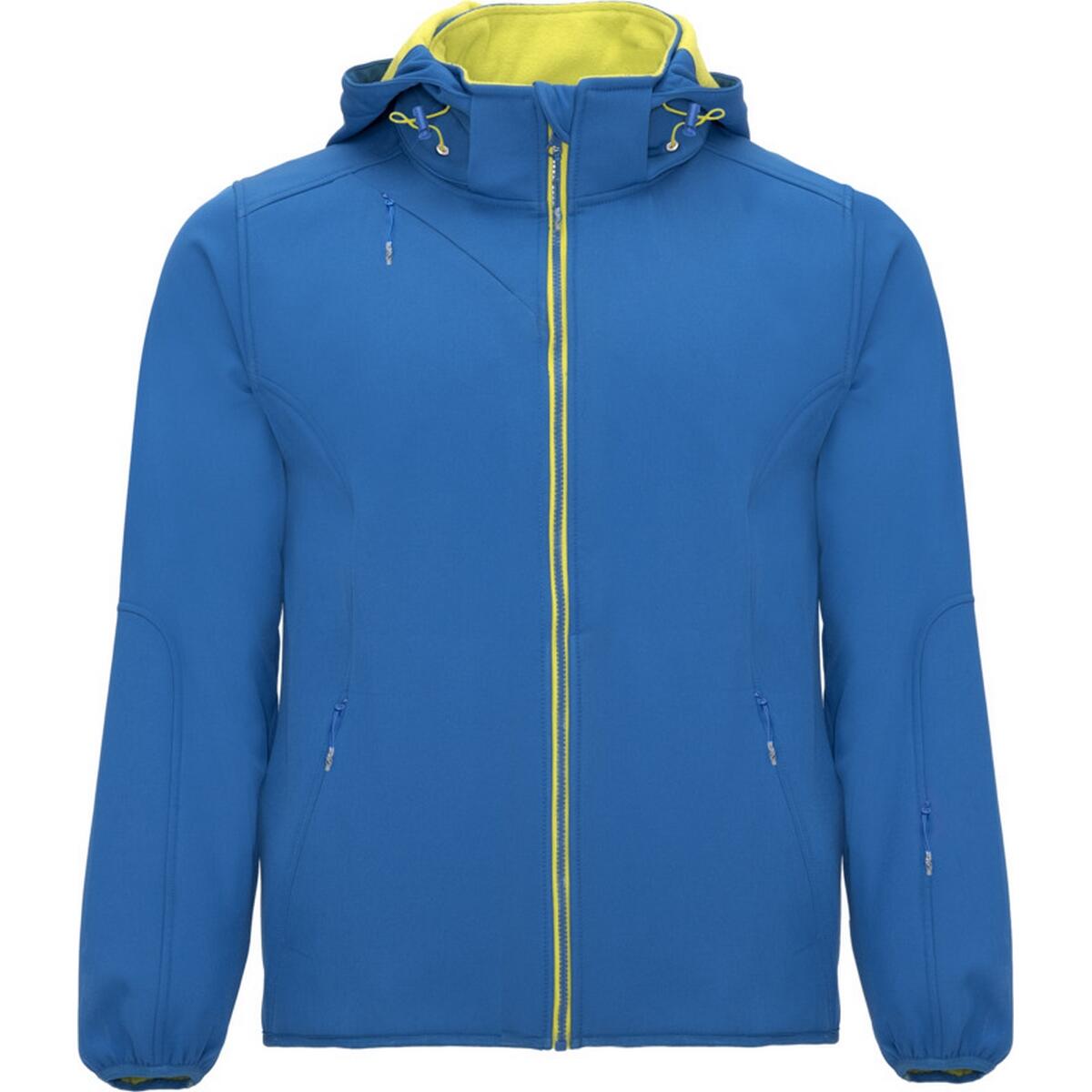 Roly - Veste Softshell Siberia Homme (bleu Roi / Vert Néon) - Veste - Bleu|vert - Decathlon
