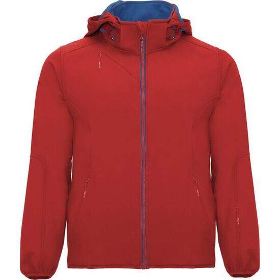 Veste Softshell SIBERIA Homme (Rouge / Bleu Roi)
