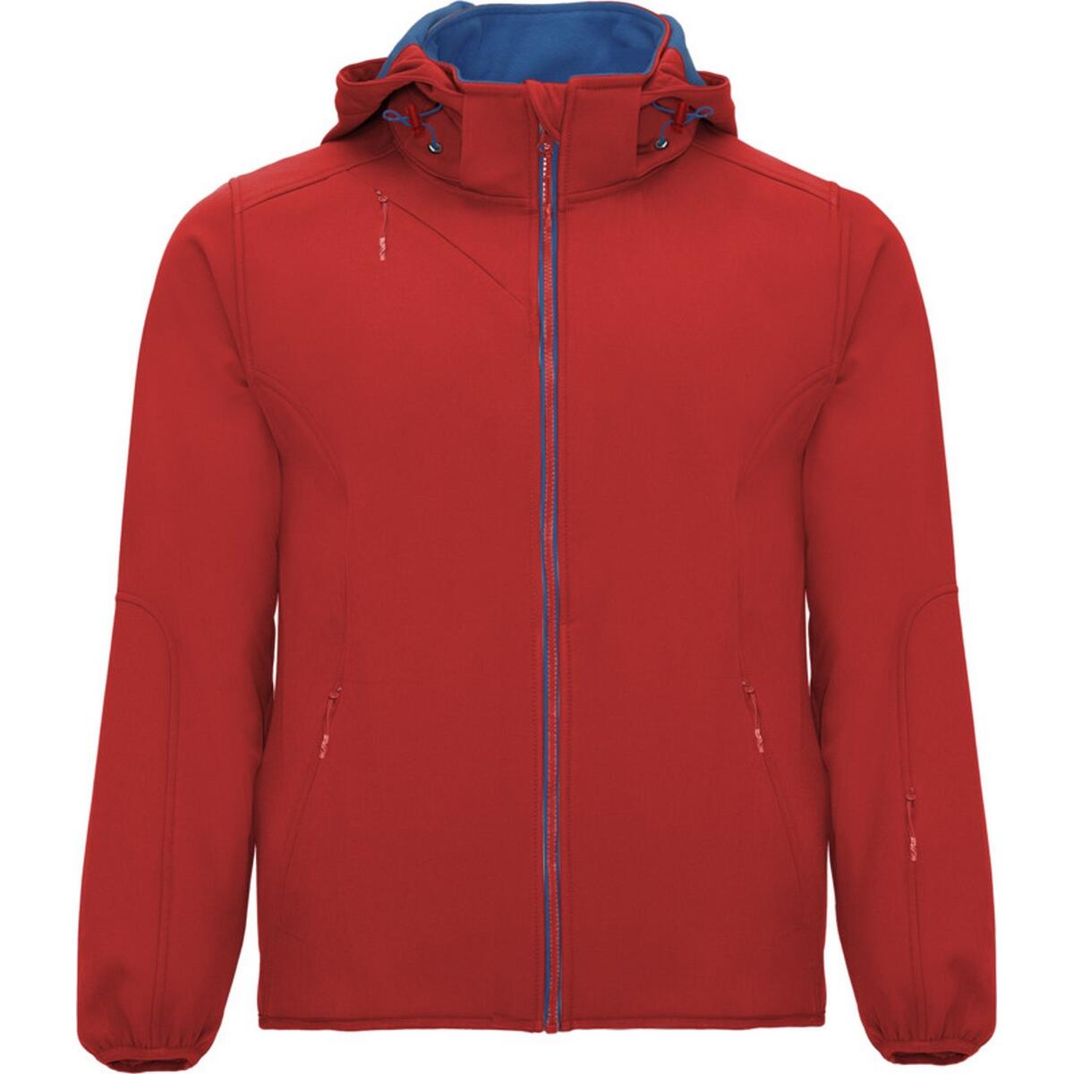 Roly - Veste Softshell Siberia Homme (rouge / Bleu Roi) - Veste - Bleu|rouge - Decathlon
