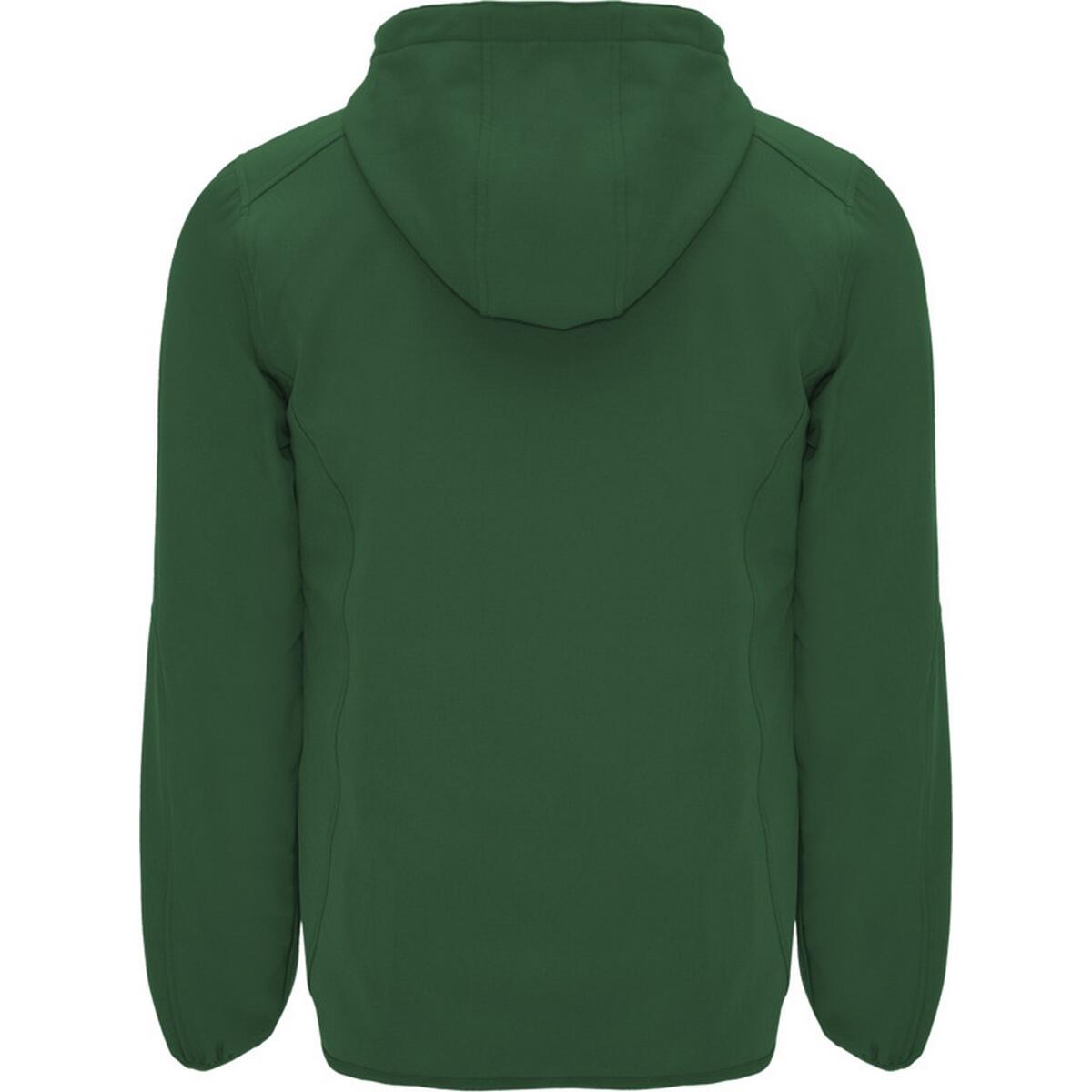 Veste Softshell SIBERIA Homme (Vert Bouteille / Vert Néon) 2/4
