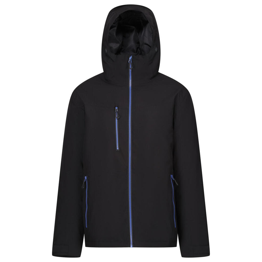 Mens Navigate Waterproof Insulated Jacket (Black/New Royal)
