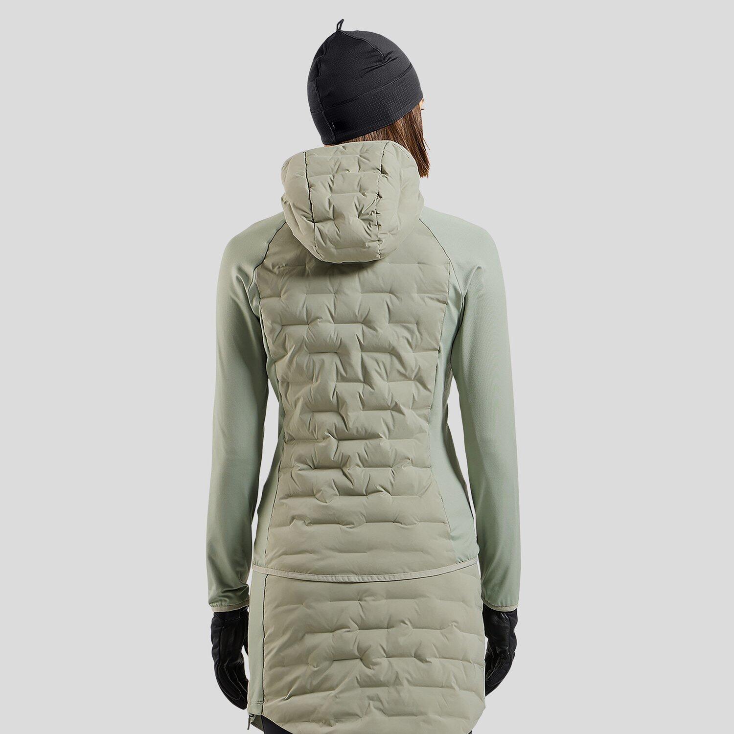 Pull à capuche hybride zippé Zeroweight Insulator ODLO 2/5
