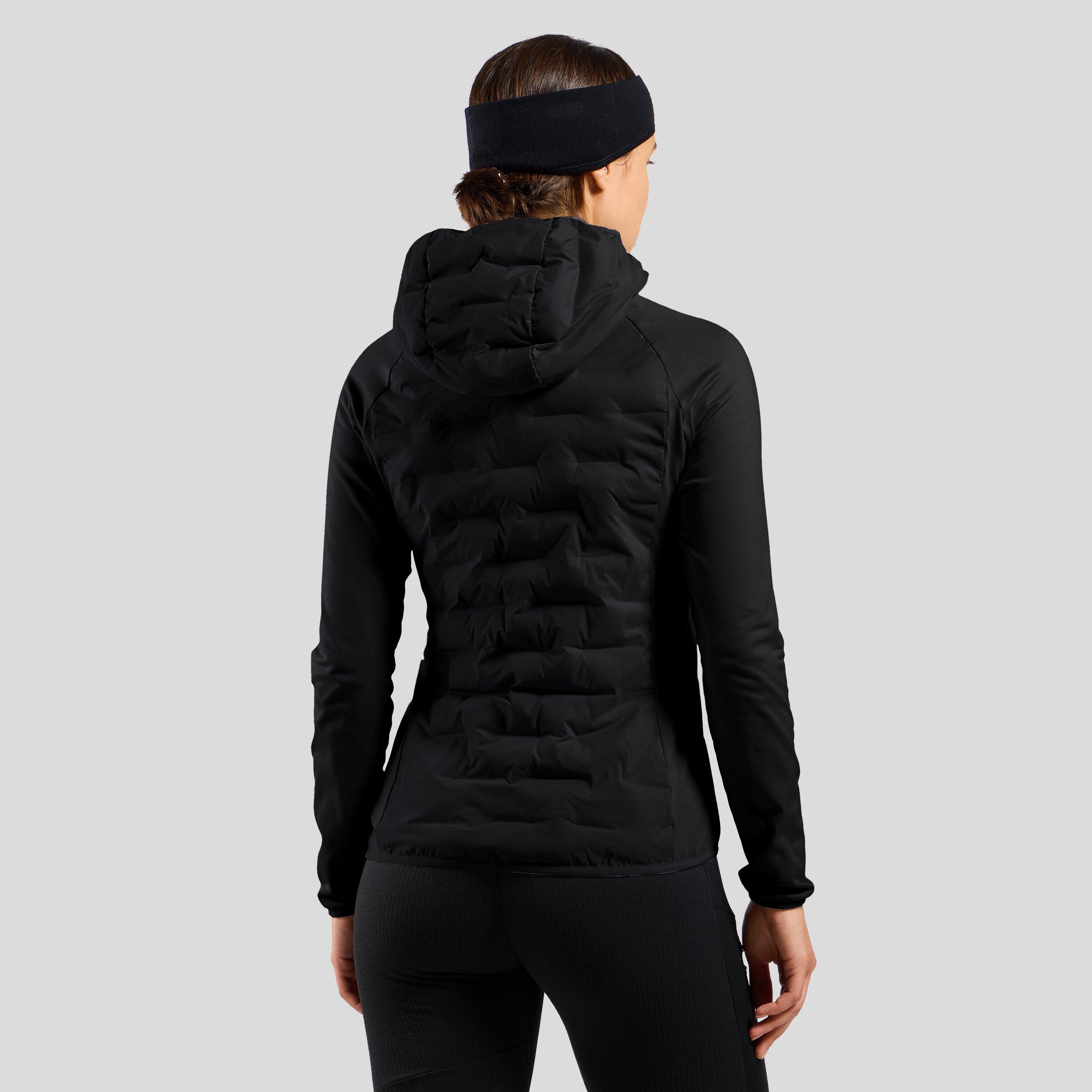 Zeroweight Insulator hybride mid layer met capuchon en rits ODLO 2/13