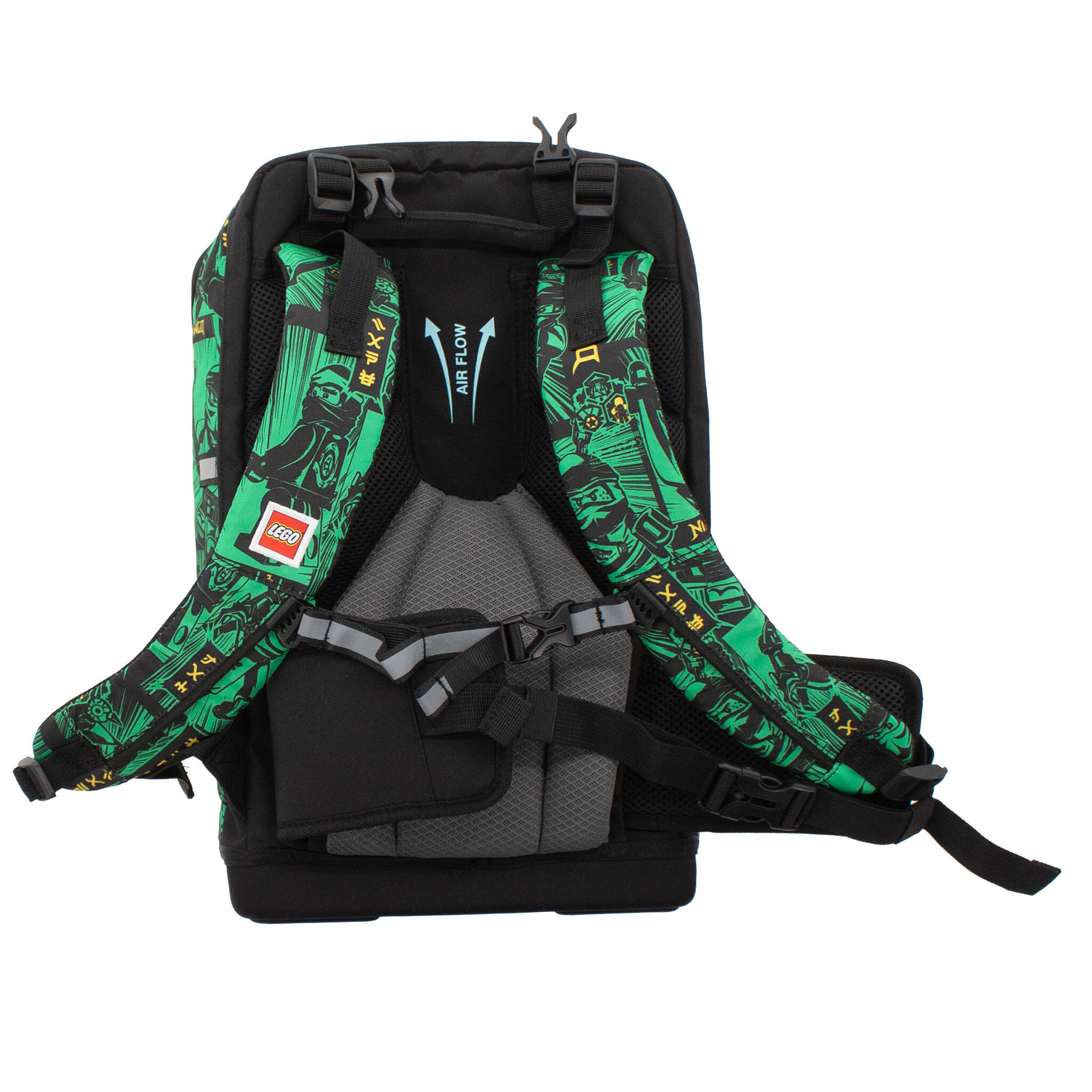 Schulranzen Ninjago School Bag Set 3-in-1 in Grün 4/10