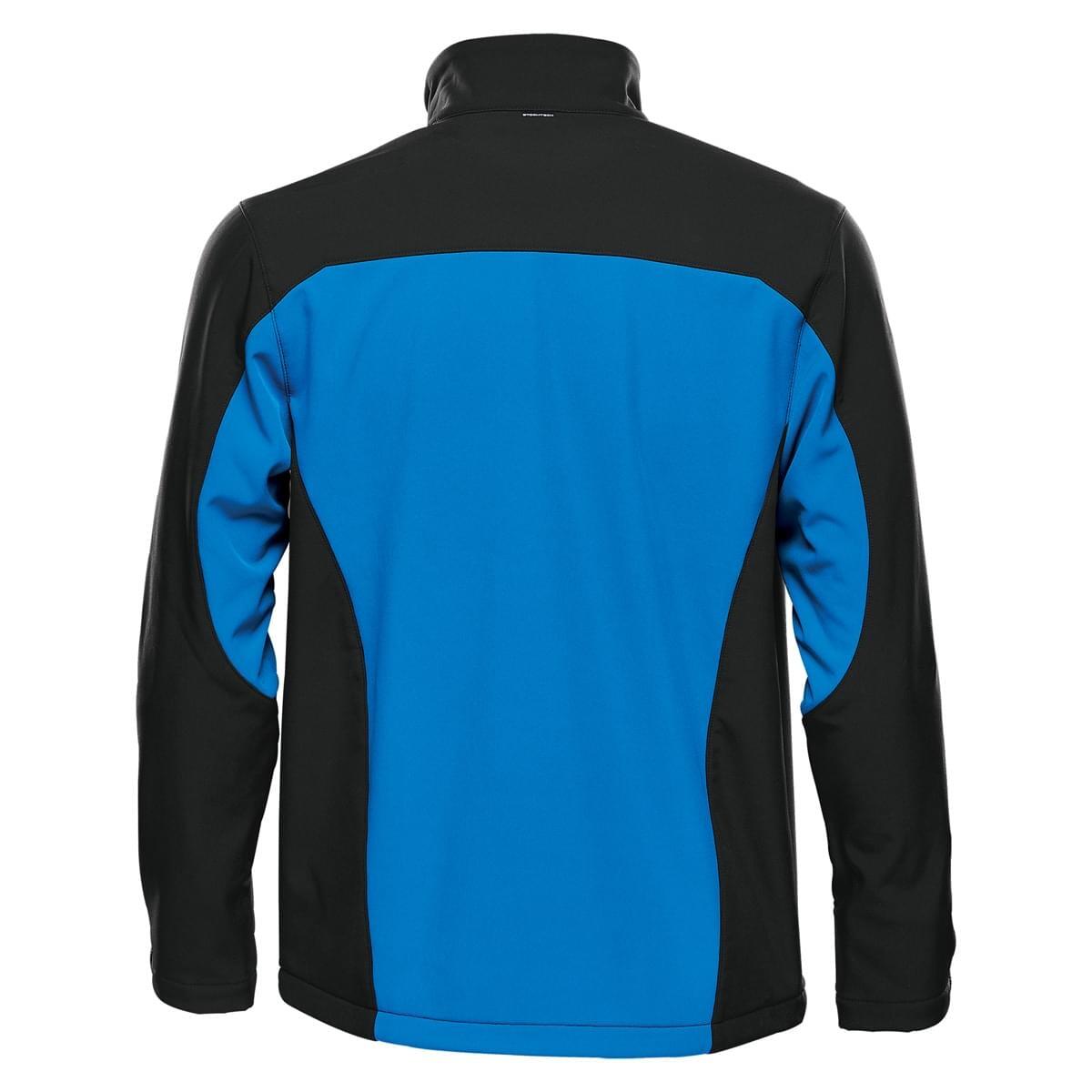 Cascatas Casaco de concha mole para hoHomem (Azul Índigo / Preto) 2/3