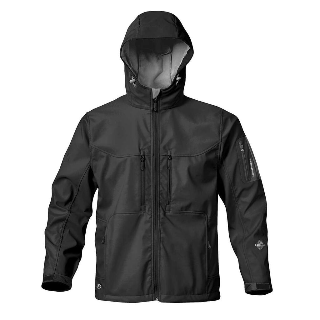 Mens Epsilon H2XTREME Soft Shell Jacket (Black)