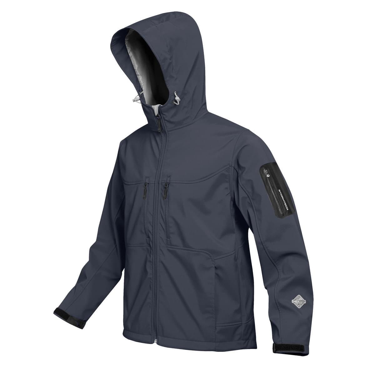 Casaco Epsilon H2XTREME Soft Shell para homem (Azul Marinho) 3/3