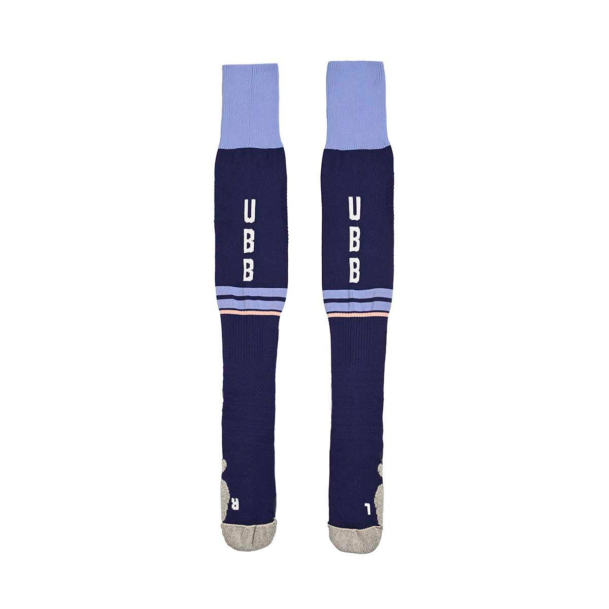 Chaussettes de rugby Kombat Spark Pro UBB 2025/2026 Bleu 3/3