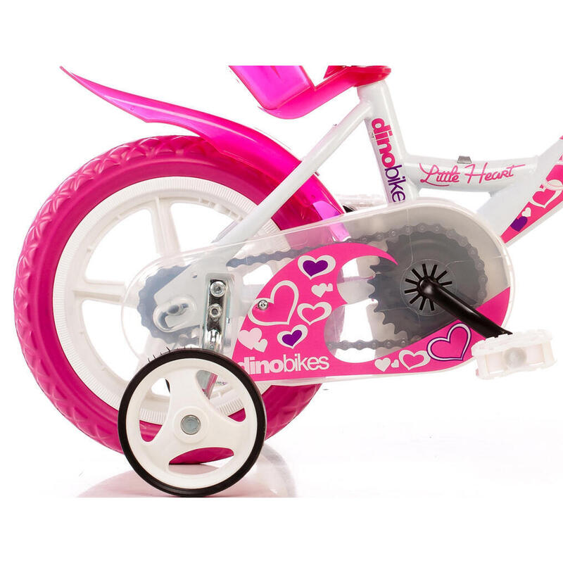 Bicicleta pentru copii Little Hearth DB-124RLN-05LH Dino Bikes, 12 inch