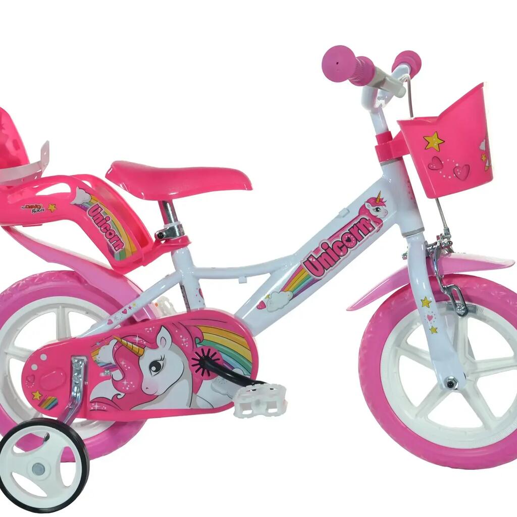Kids' Bike 3 years 12" Unicorn