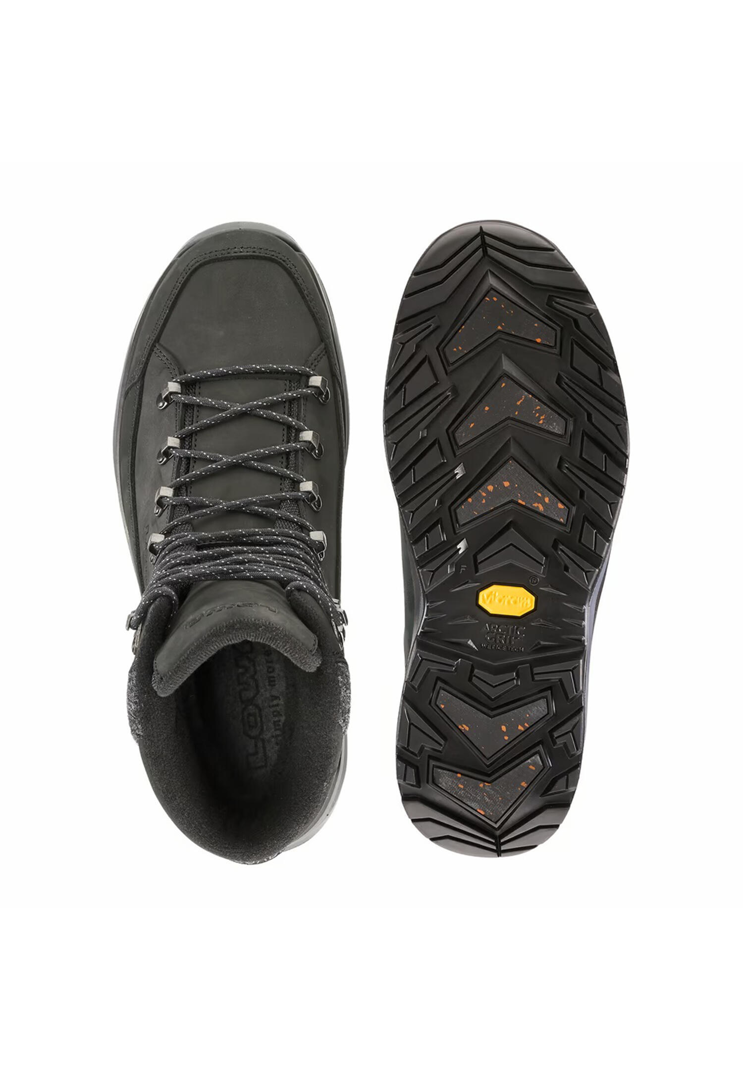LOWA Herren RENEGADE EVO ICE 2 GTX Winterstiefel 411951 9930 Black/Grey 4/7