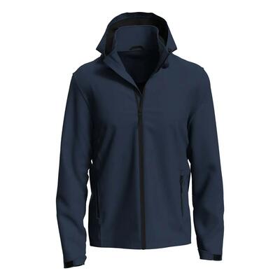 Heren lux soft shell jas (zwart opaal)