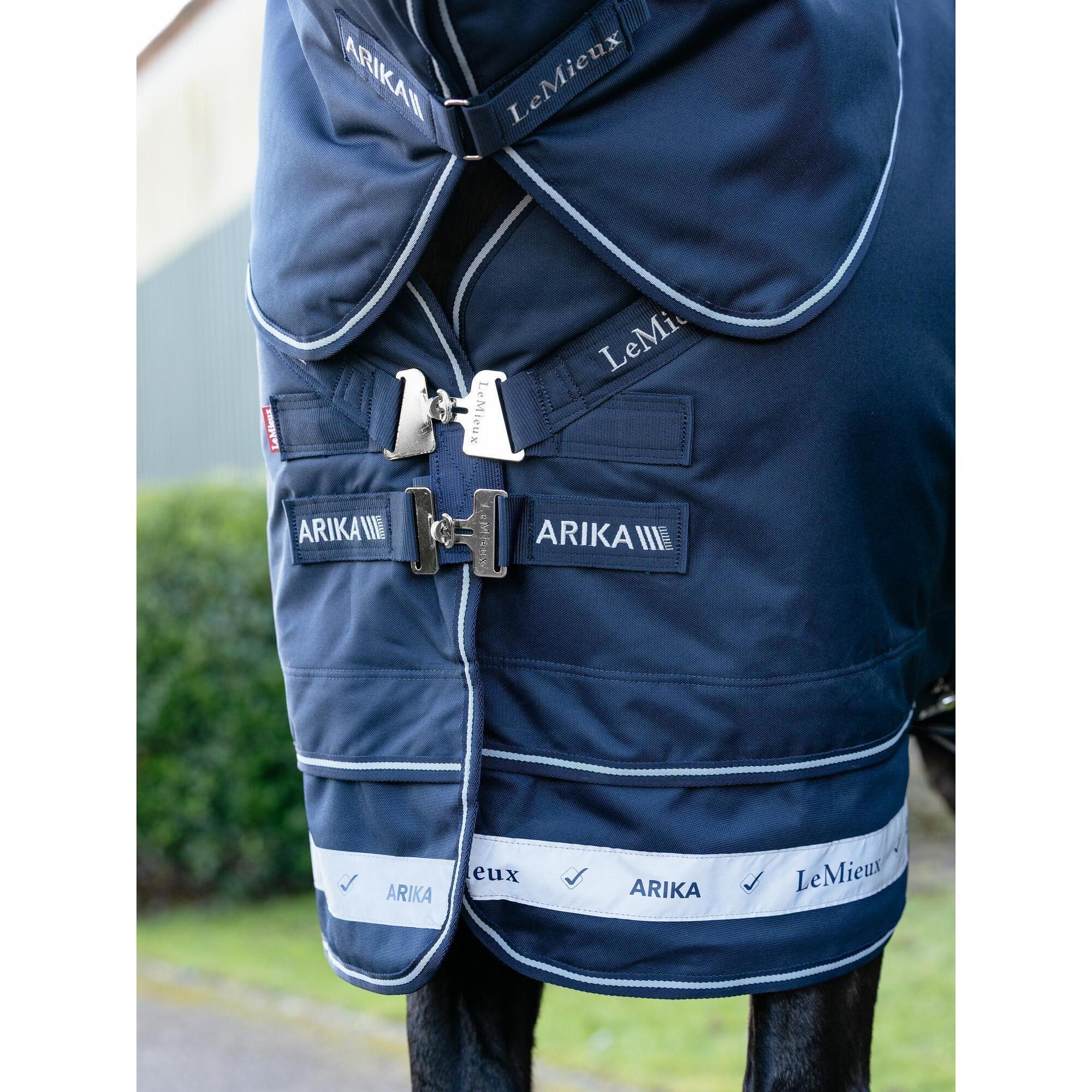 Couverture d'extérieur pour cheval LeMieux Arika Storm-Tek 50g 4/7