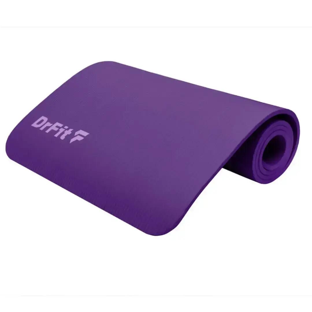 Zestaw treningowy DrFit: mata NBR, ring, taśma 5,4 kg 2/4