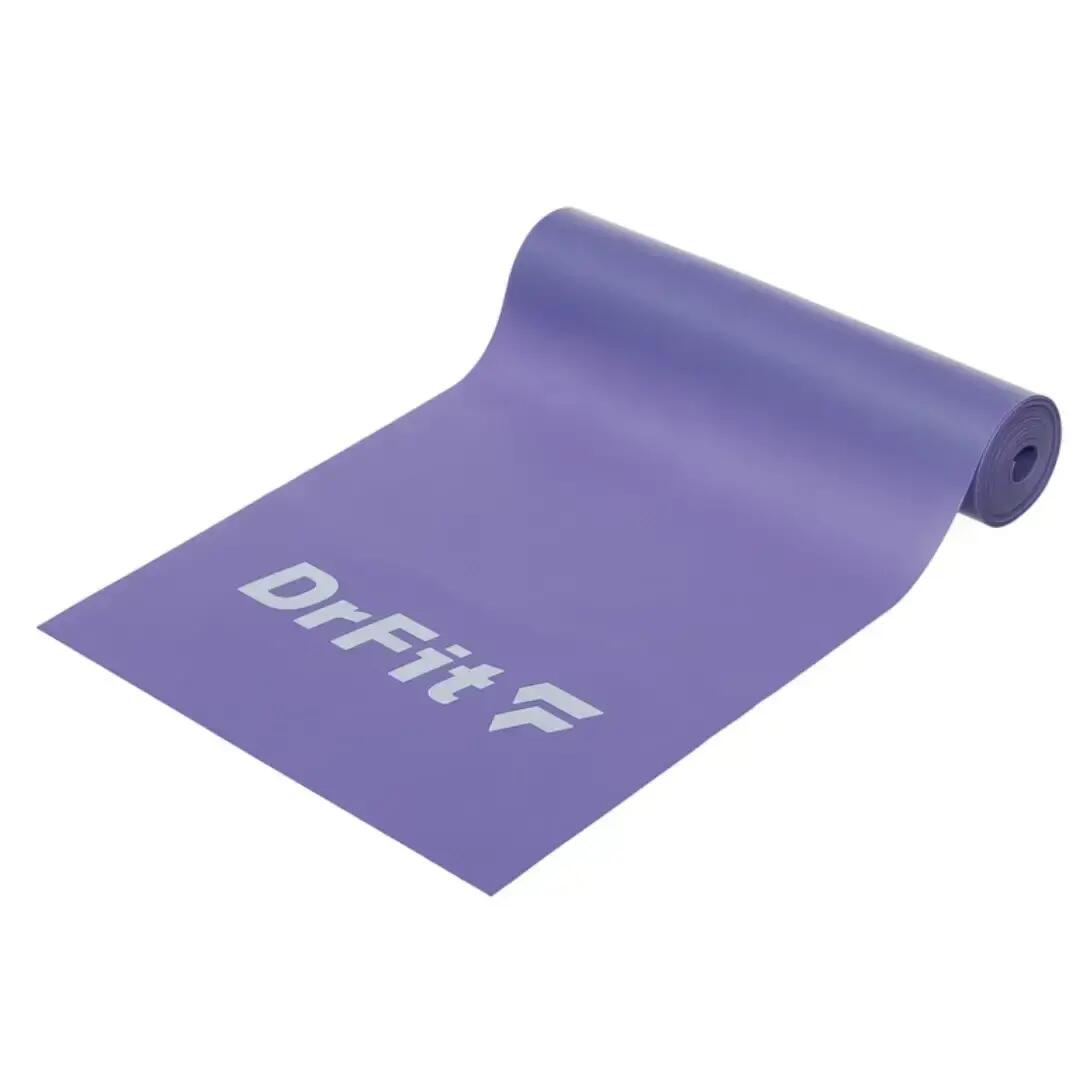 Zestaw treningowy DrFit: mata NBR, ring, taśma 5,4 kg 4/4
