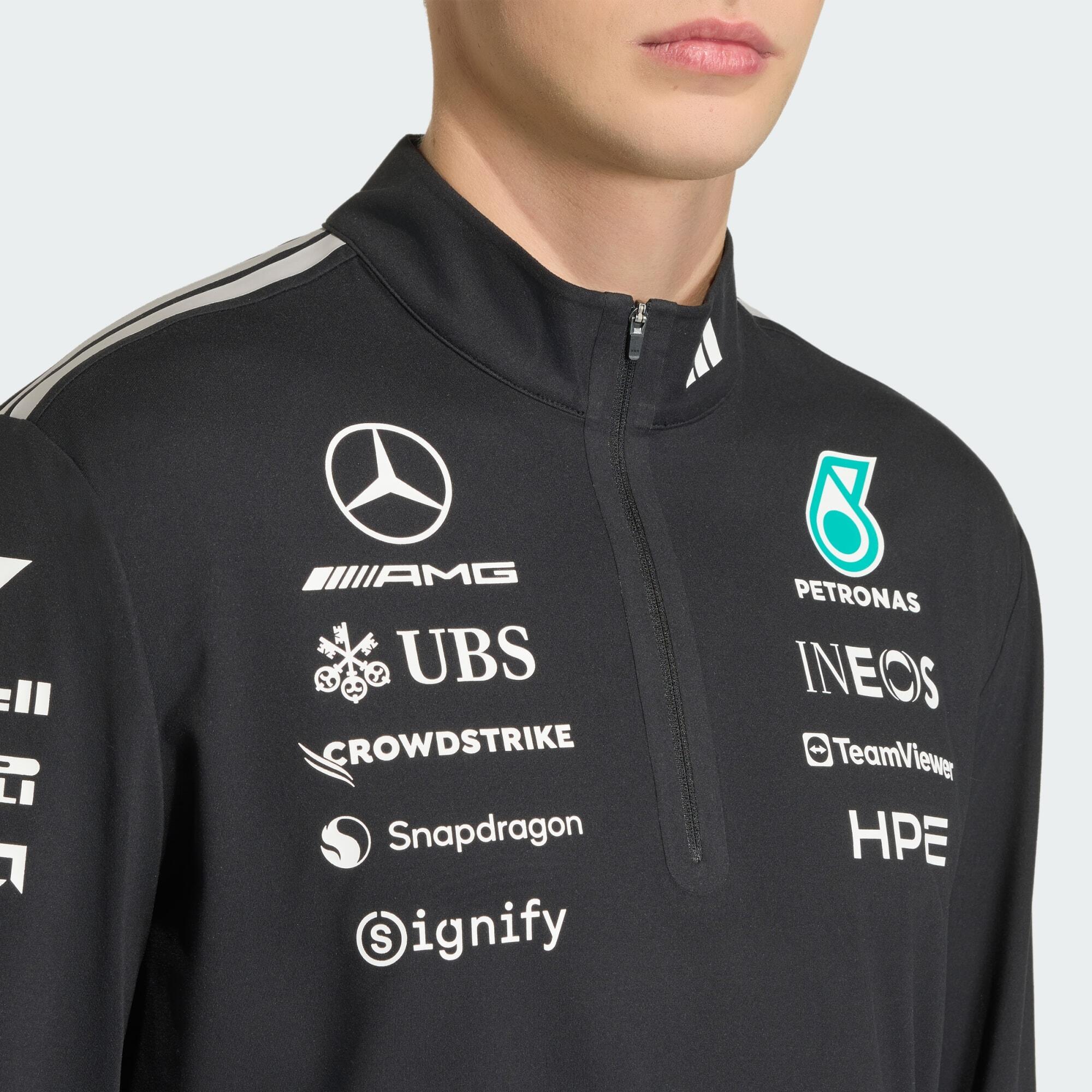 Sweat-shirt MERCEDES - AMG PETRONAS FORMULA 1 TEAM ENGINEERS QUARTER ZIP 5/7