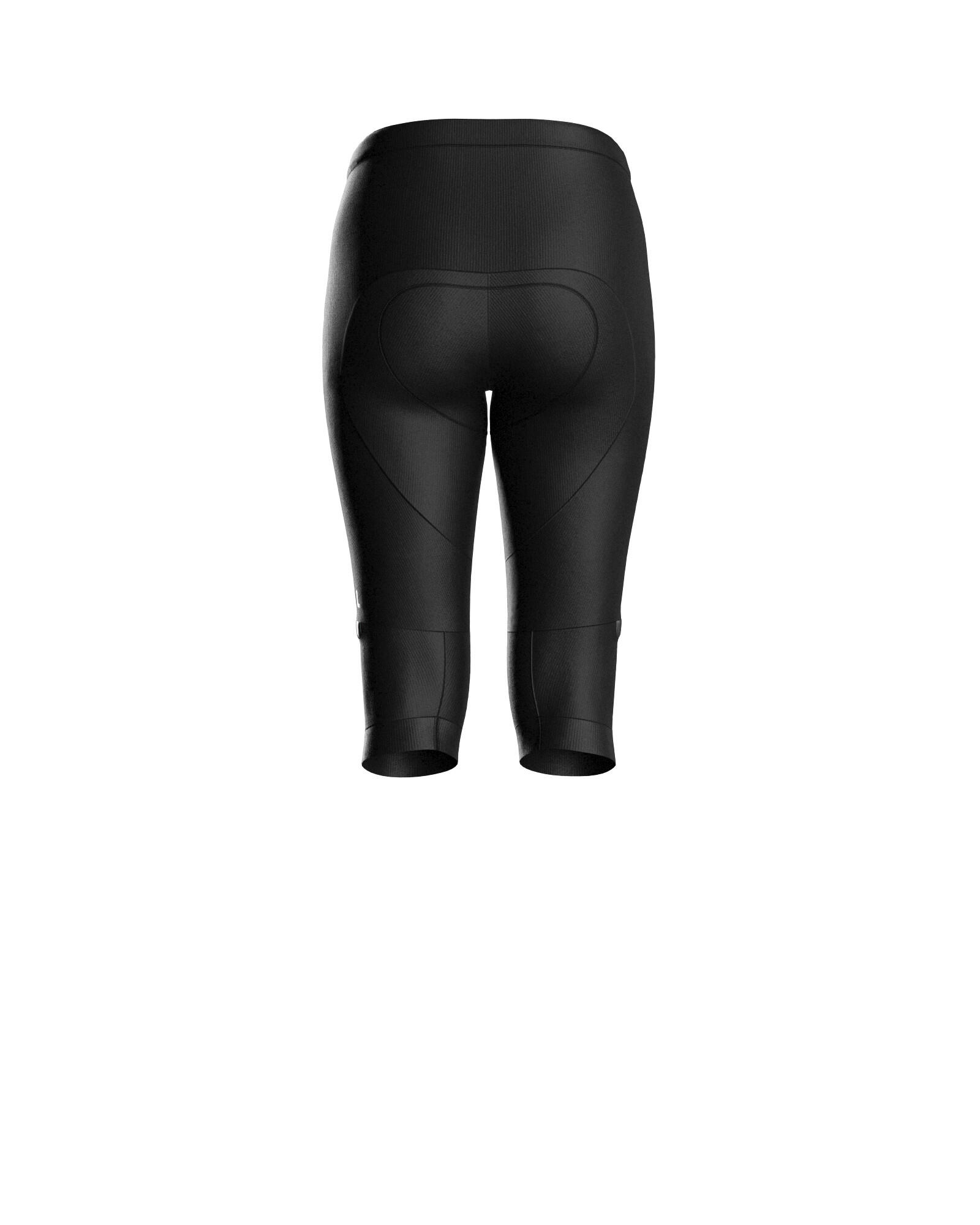 Corsario de ciclismo sin tirantes mujer – CLAUDE BLACK EDITION 5/6