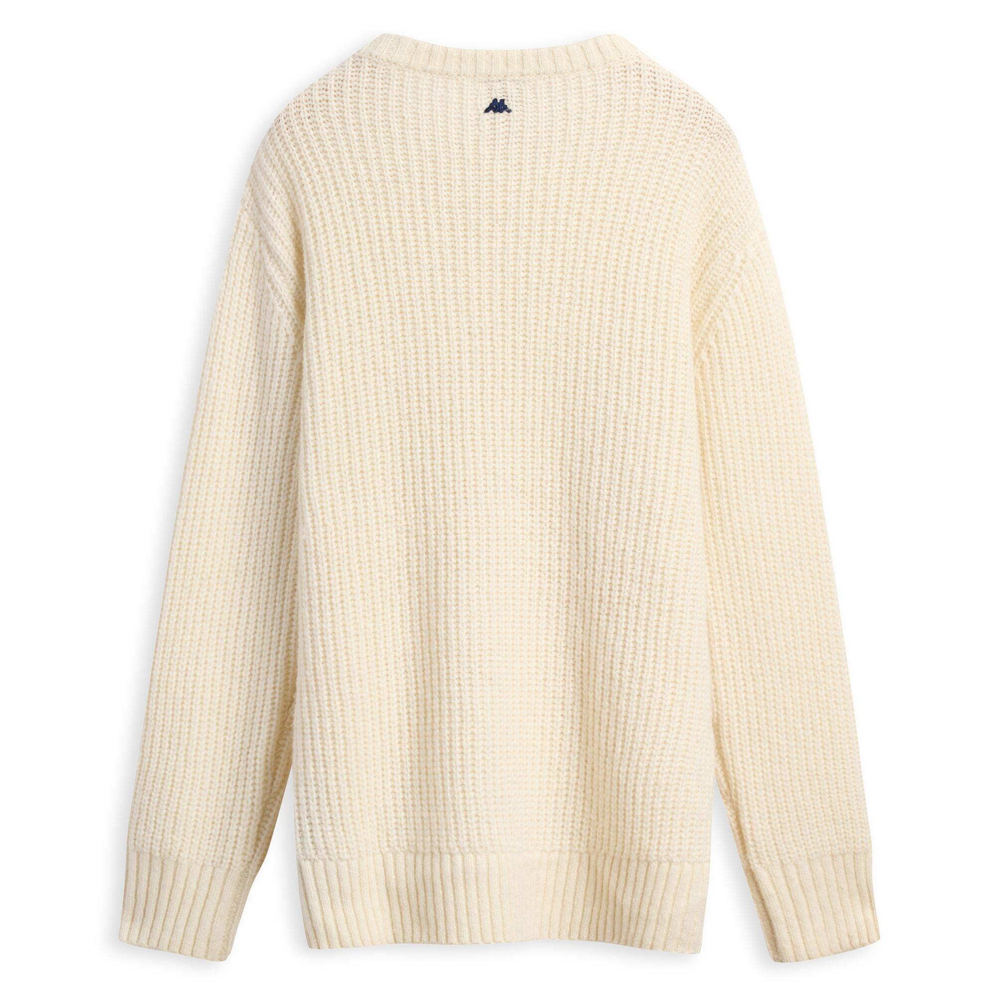 Maglione da uomo in lana beige da casual 2/3