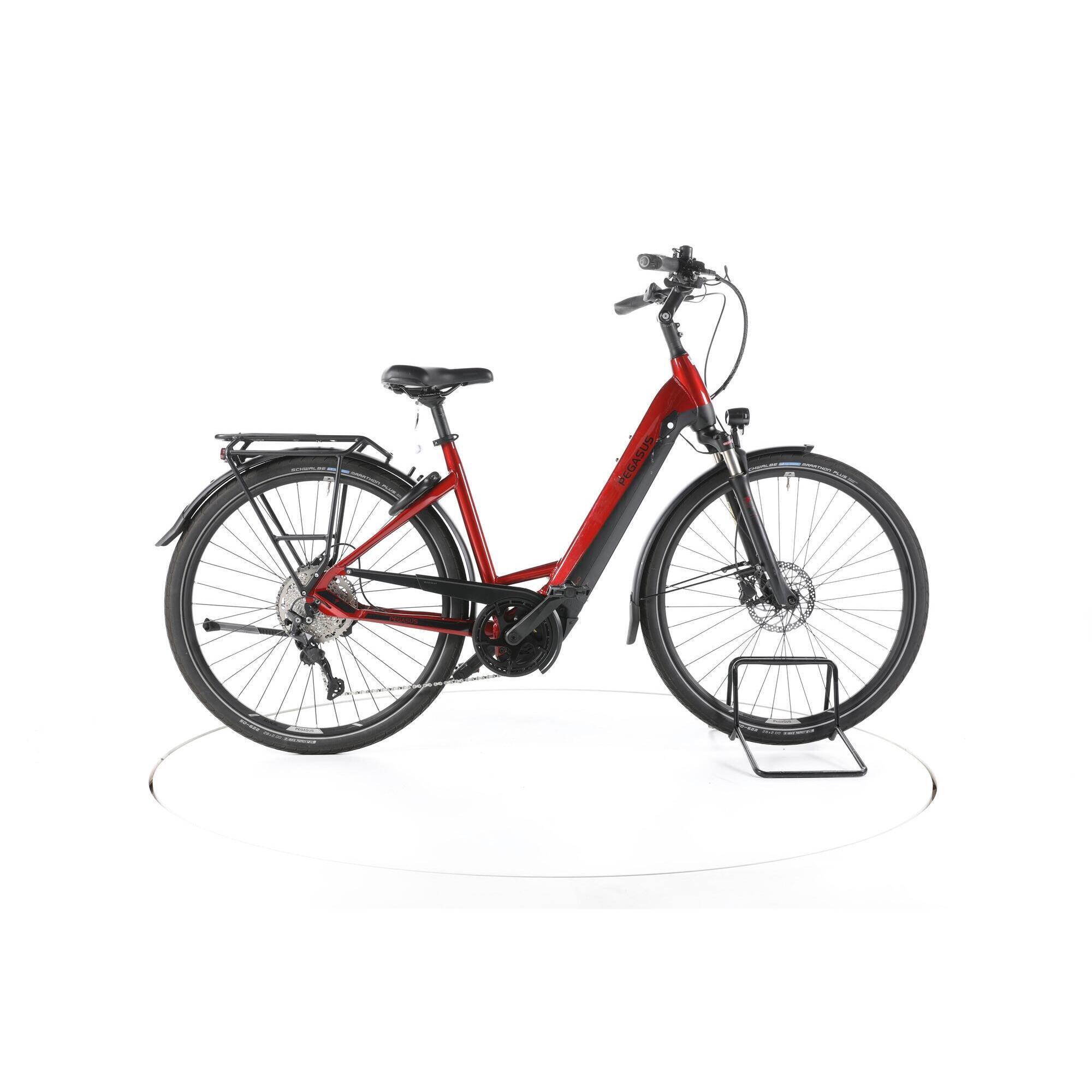 Pegasus - Reconditionné - Pegasus Premio Evo 10 Lite Trekking Vélo Entrée Basse - Bon - Vélo Tout Chemin - Rouge - 50 - Decathlon