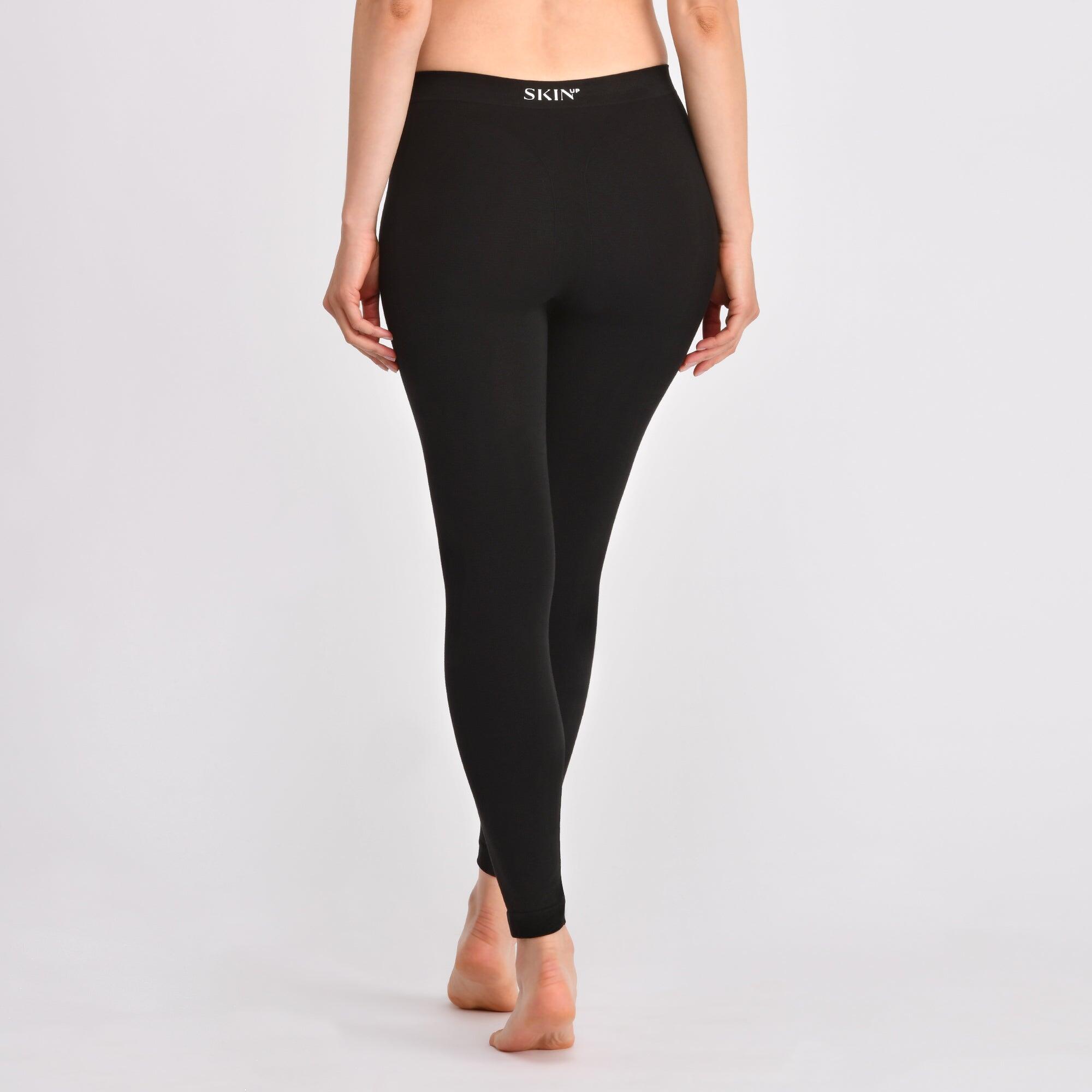Legging femme - coton biologique - compression modérée - SKINUP Sport 2/3